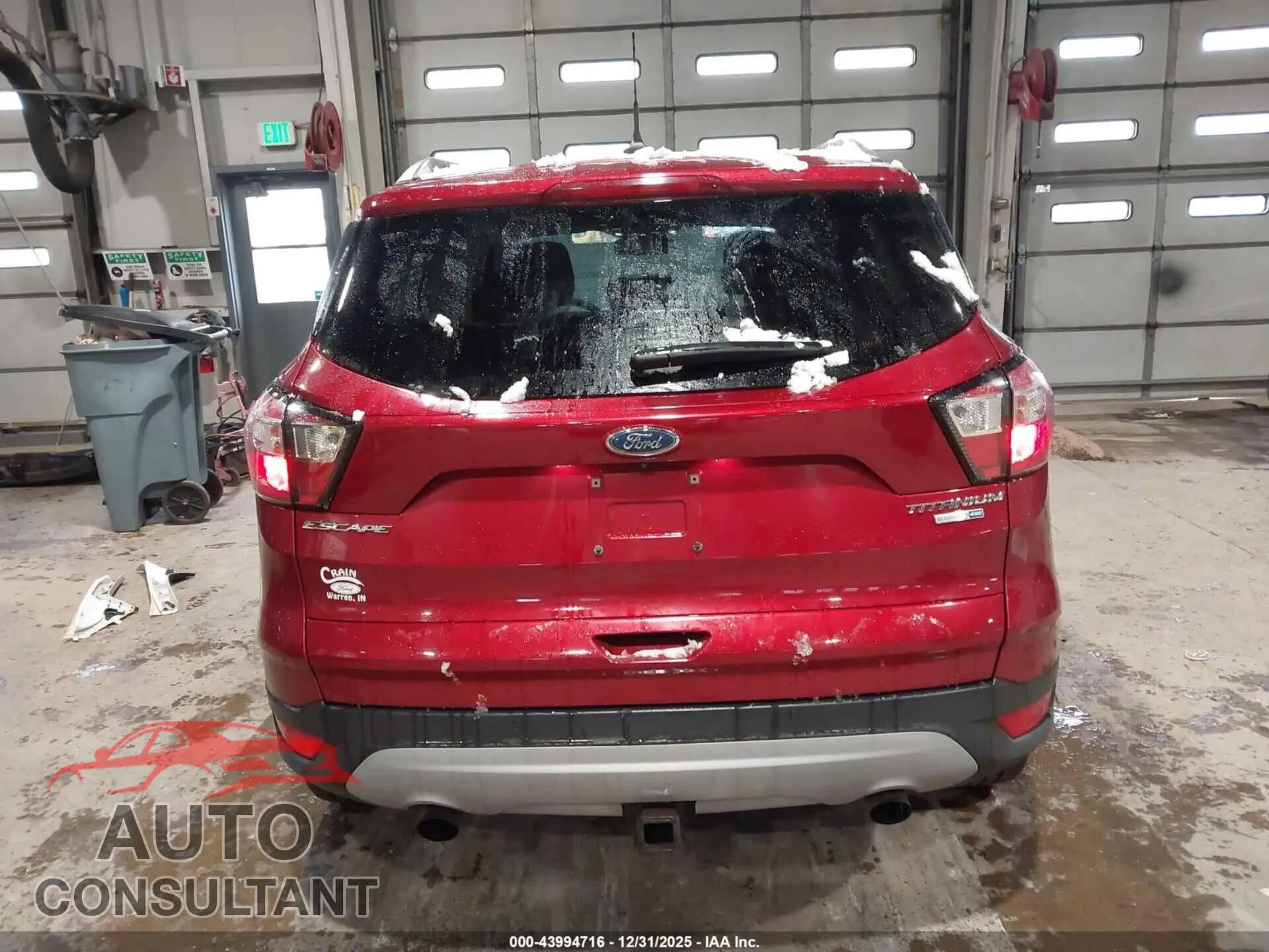 2018 FORD ESCAPE Damaged VIN 1FMCU9J99JUC80140 – photo 17
