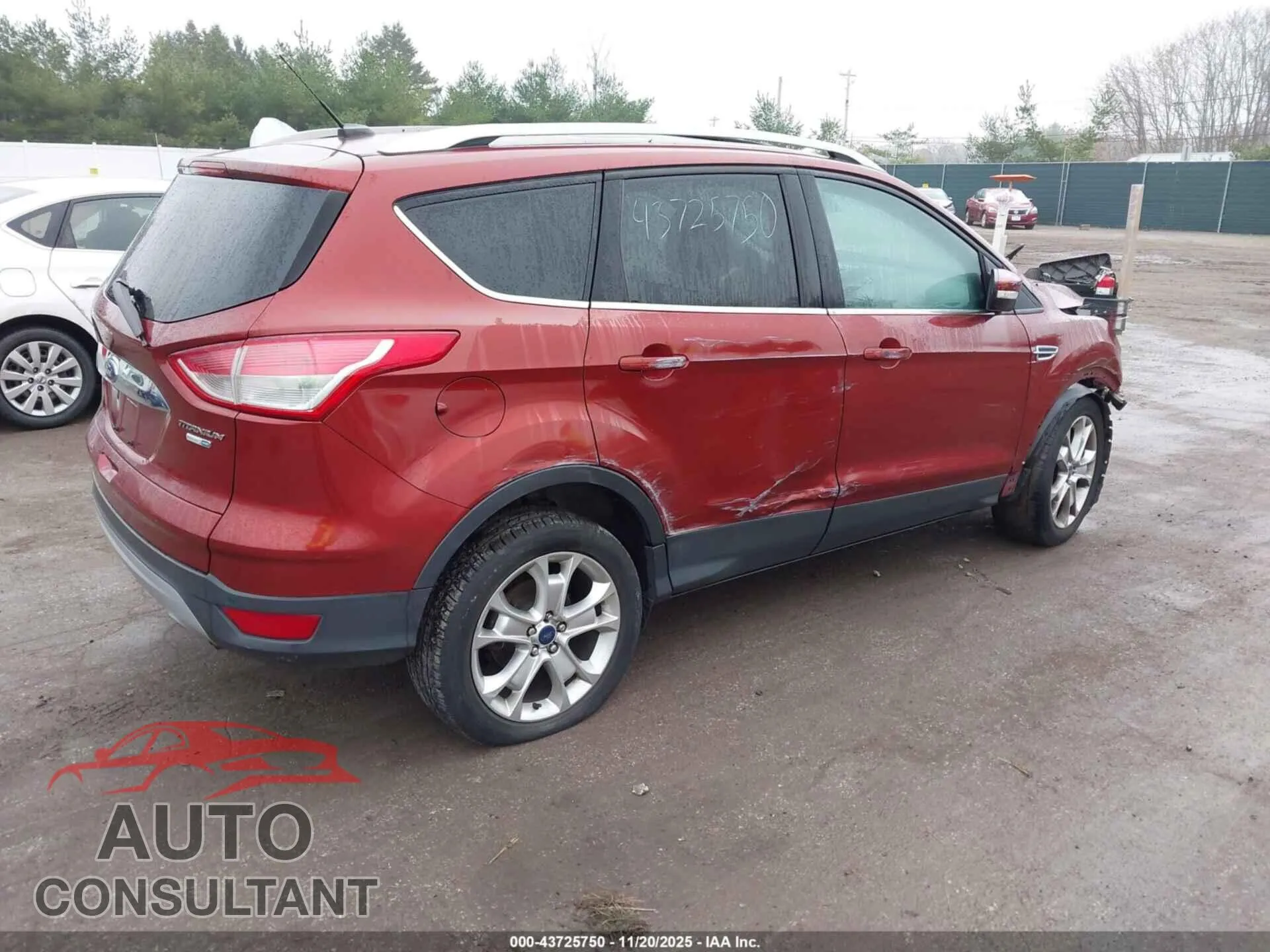 2016 FORD ESCAPE Damaged VIN 1FMCU9JX9GUC36727 – dashboard