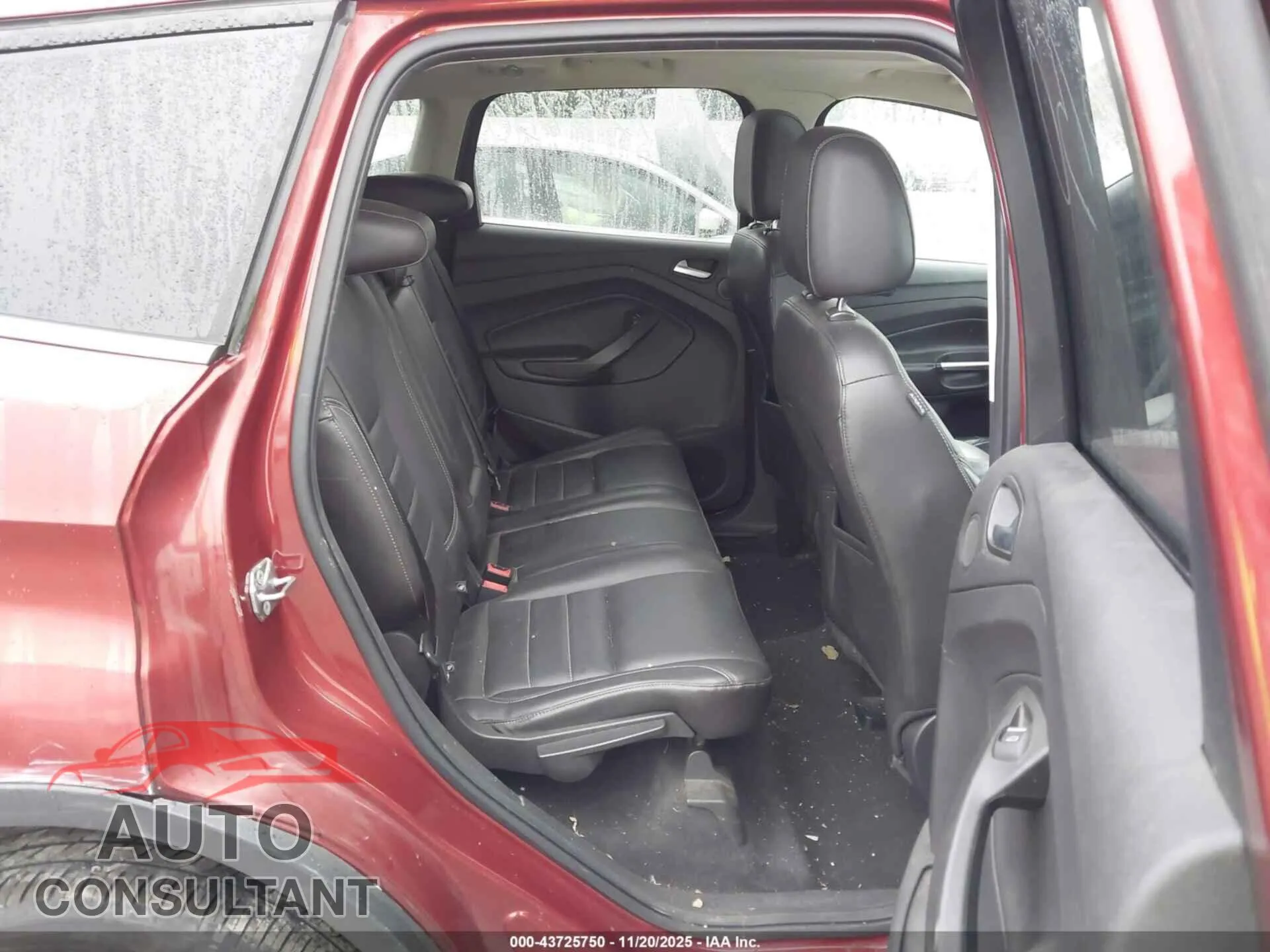 2016 FORD ESCAPE Damaged VIN 1FMCU9JX9GUC36727 – undercarriage