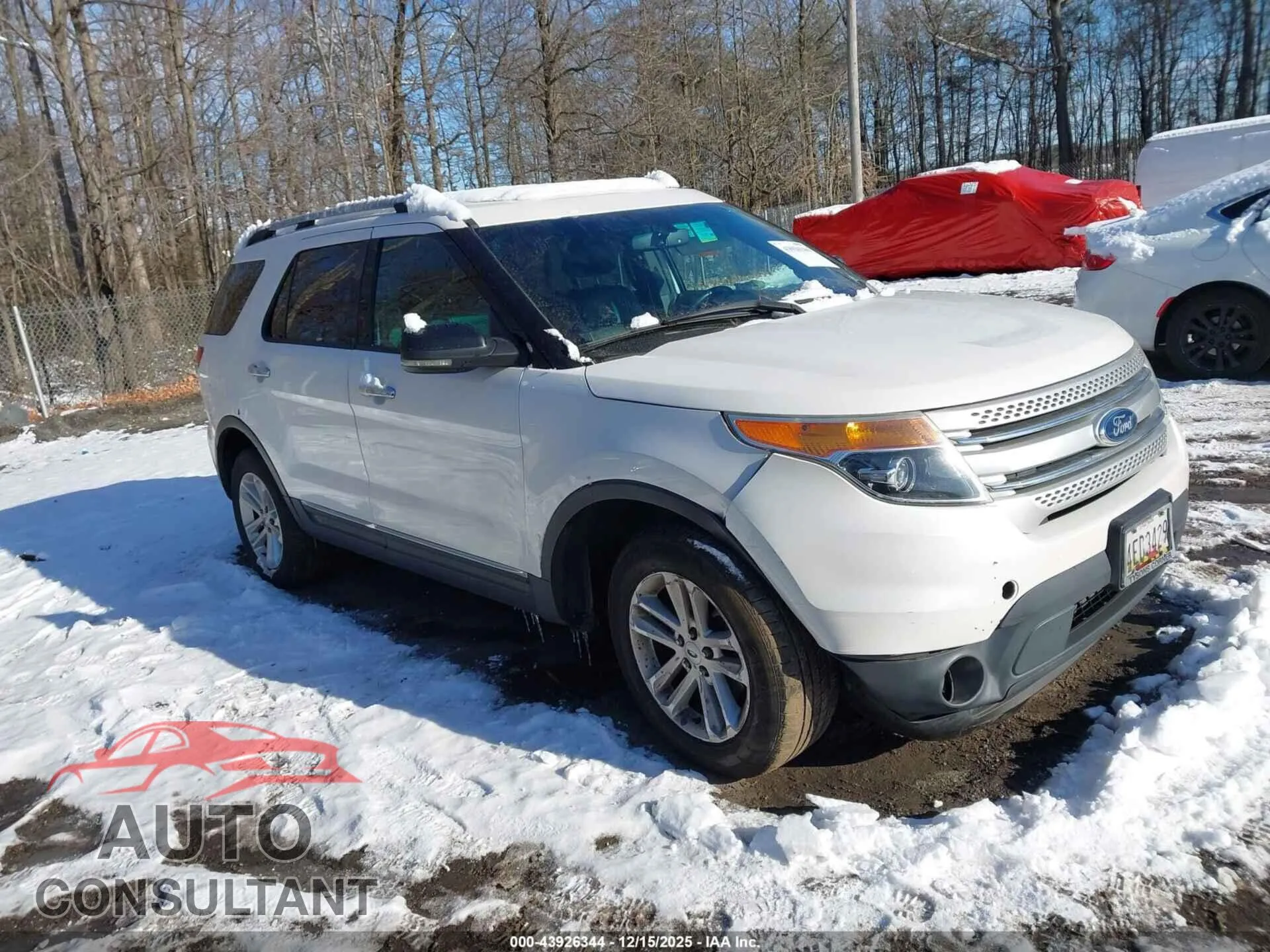 2012 FORD EXPLORER VIN 1FMHK8D83CGB00127
