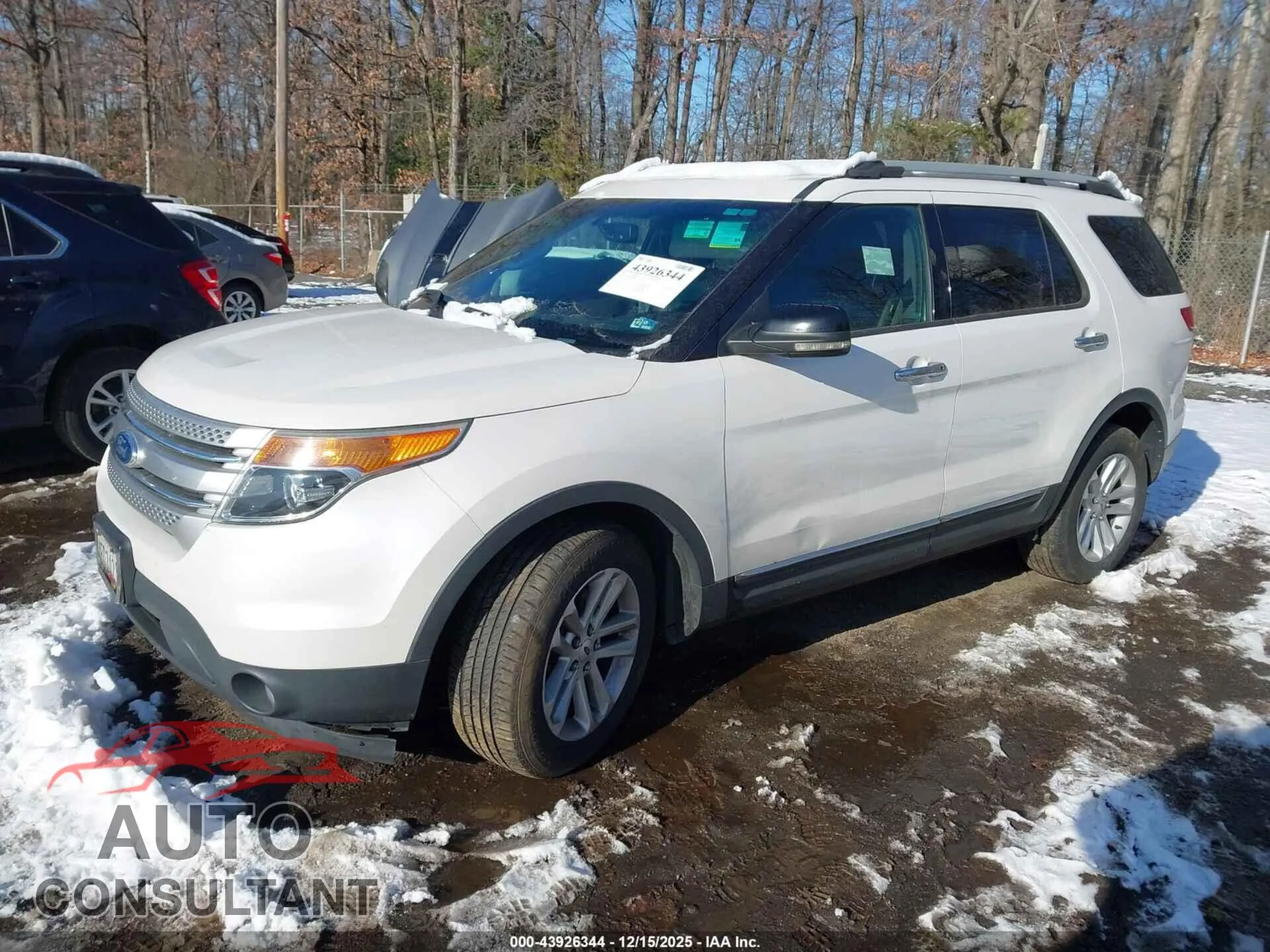 2012 FORD EXPLORER Damaged VIN 1FMHK8D83CGB00127 – rear exterior