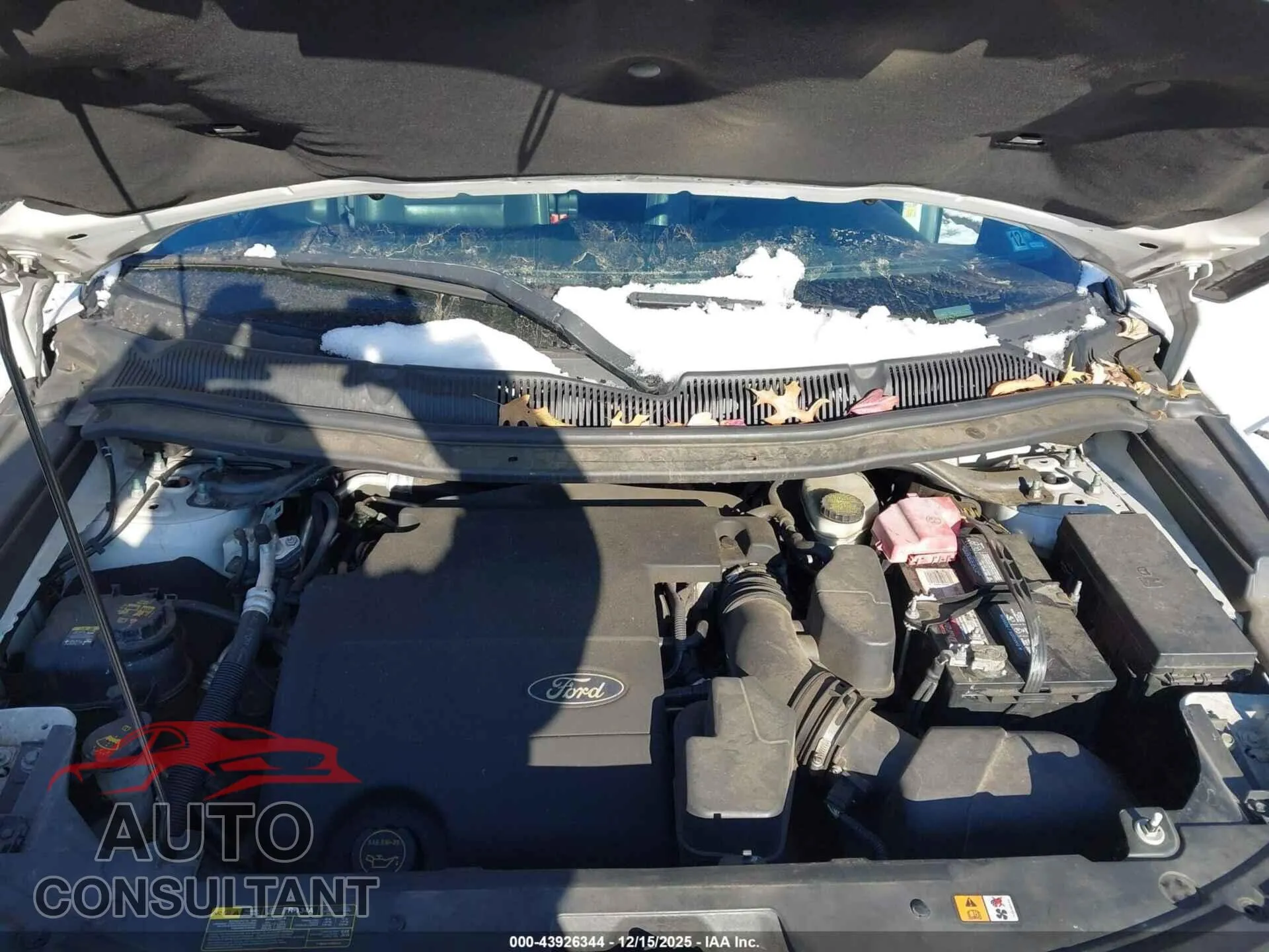 2012 FORD EXPLORER Damaged VIN 1FMHK8D83CGB00127 – odometer reading