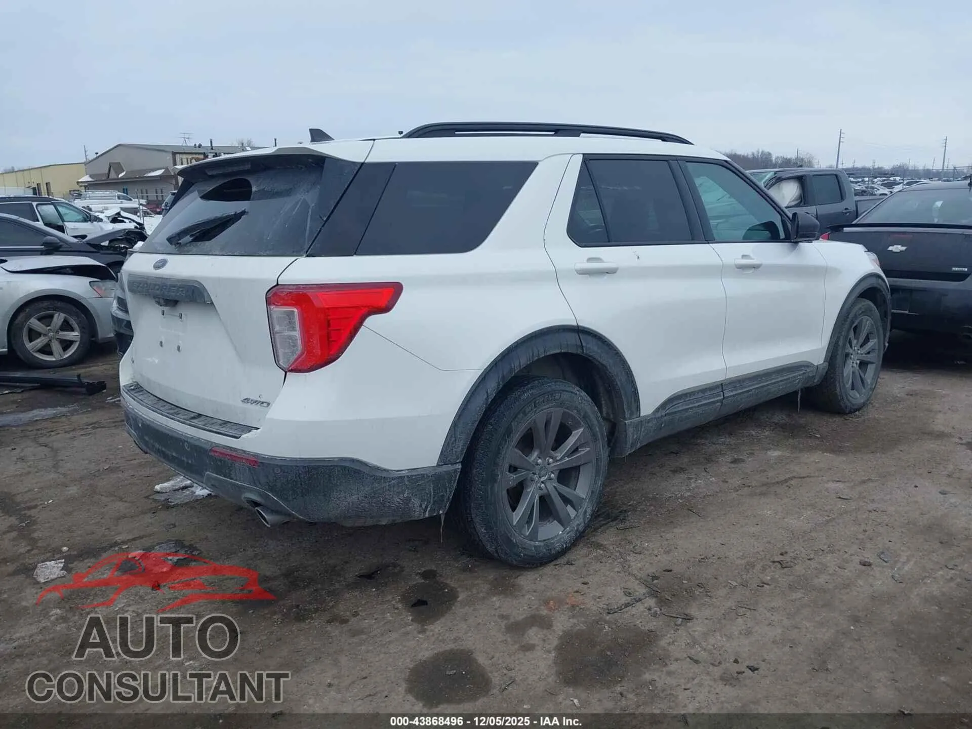 2021 FORD EXPLORER Damaged VIN 1FMSK8DH6MGB94835 – dashboard