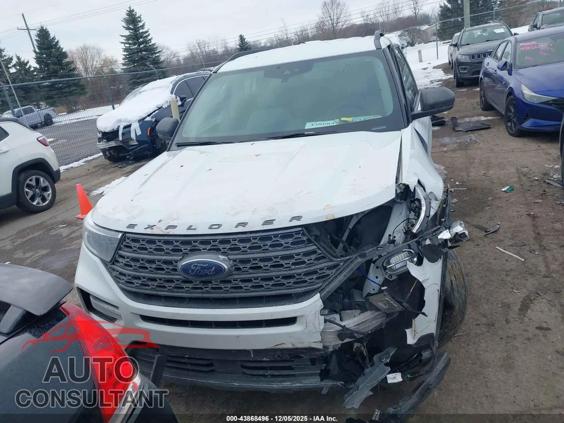 2021 FORD EXPLORER Damaged VIN 1FMSK8DH6MGB94835 – photo 12