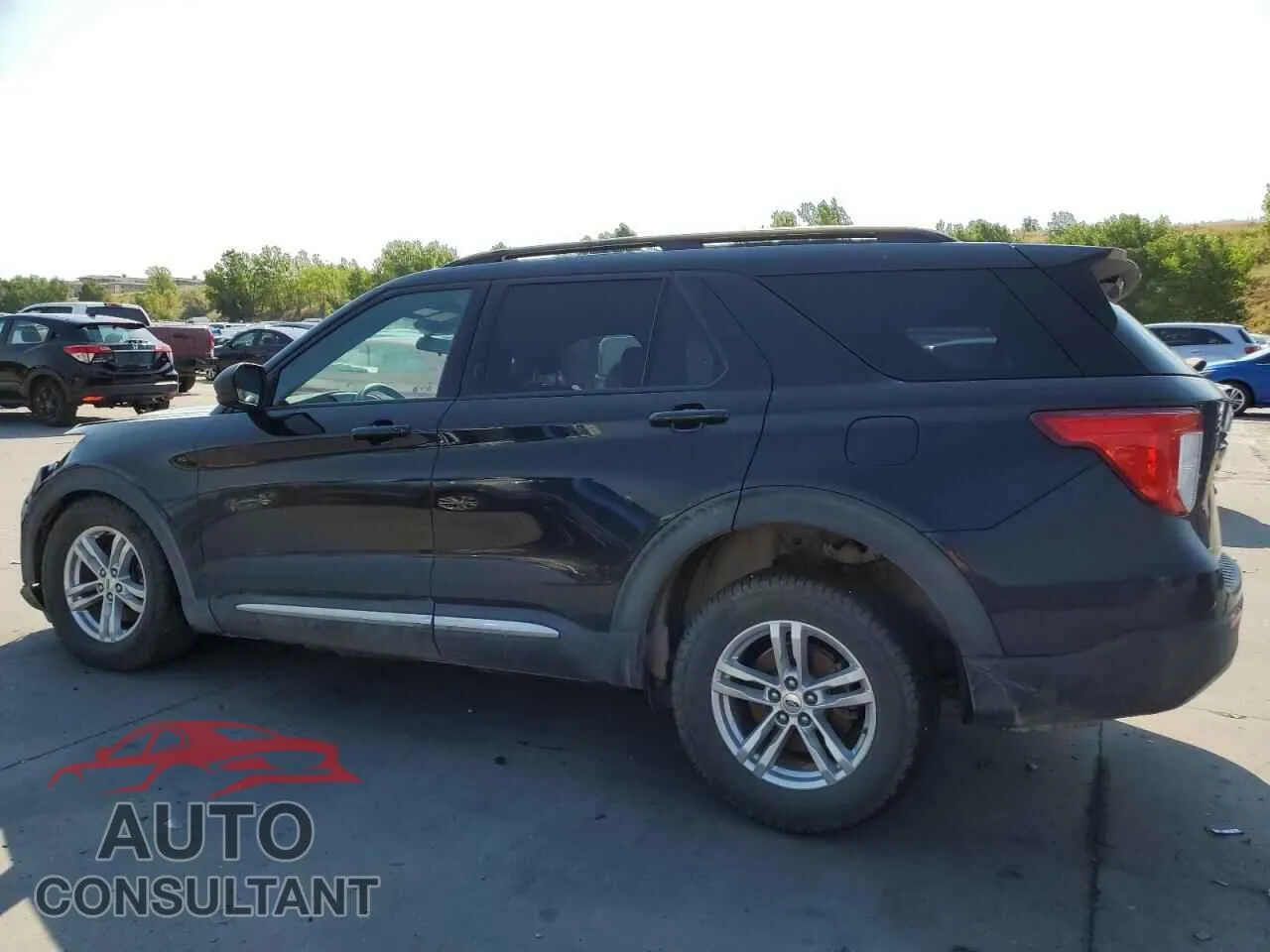 2020 FORD EXPLORER Damaged VIN 1FMSK8DH7LGB05577 – rear exterior