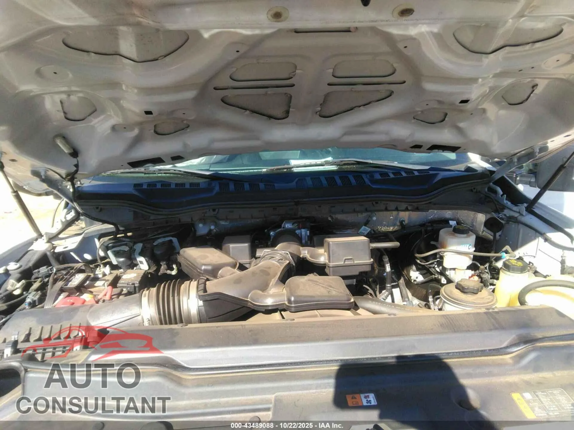 2020 FORD F250 Damaged VIN 1FT7W2B68LED23682 – odometer reading