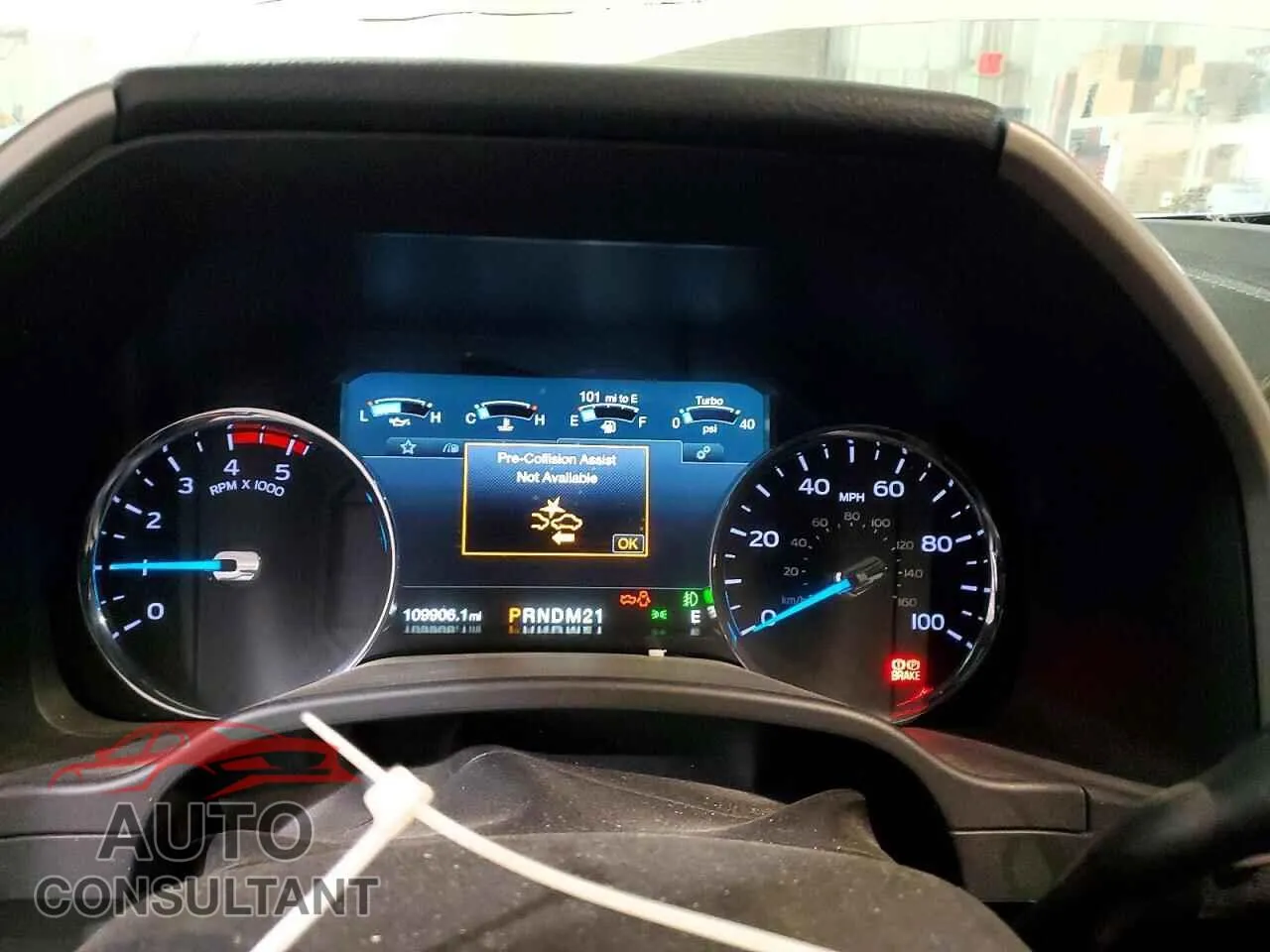2018 FORD F250 Damaged VIN 1FT7W2BT5JEC07519 – trunk area