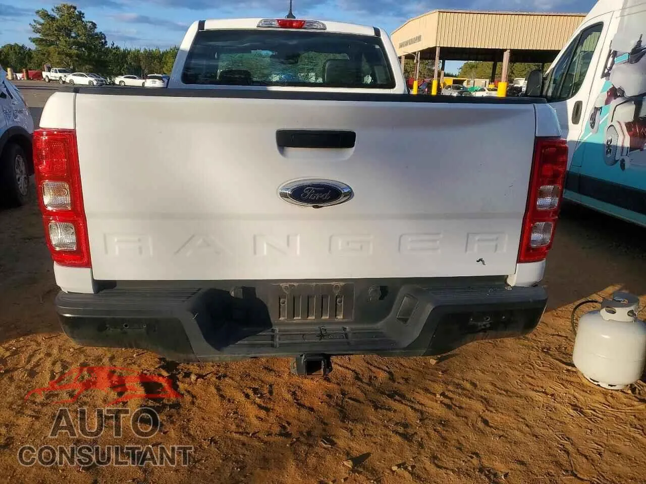 2022 FORD RANGER Damaged VIN 1FTER1FH2NLD52209 – engine bay