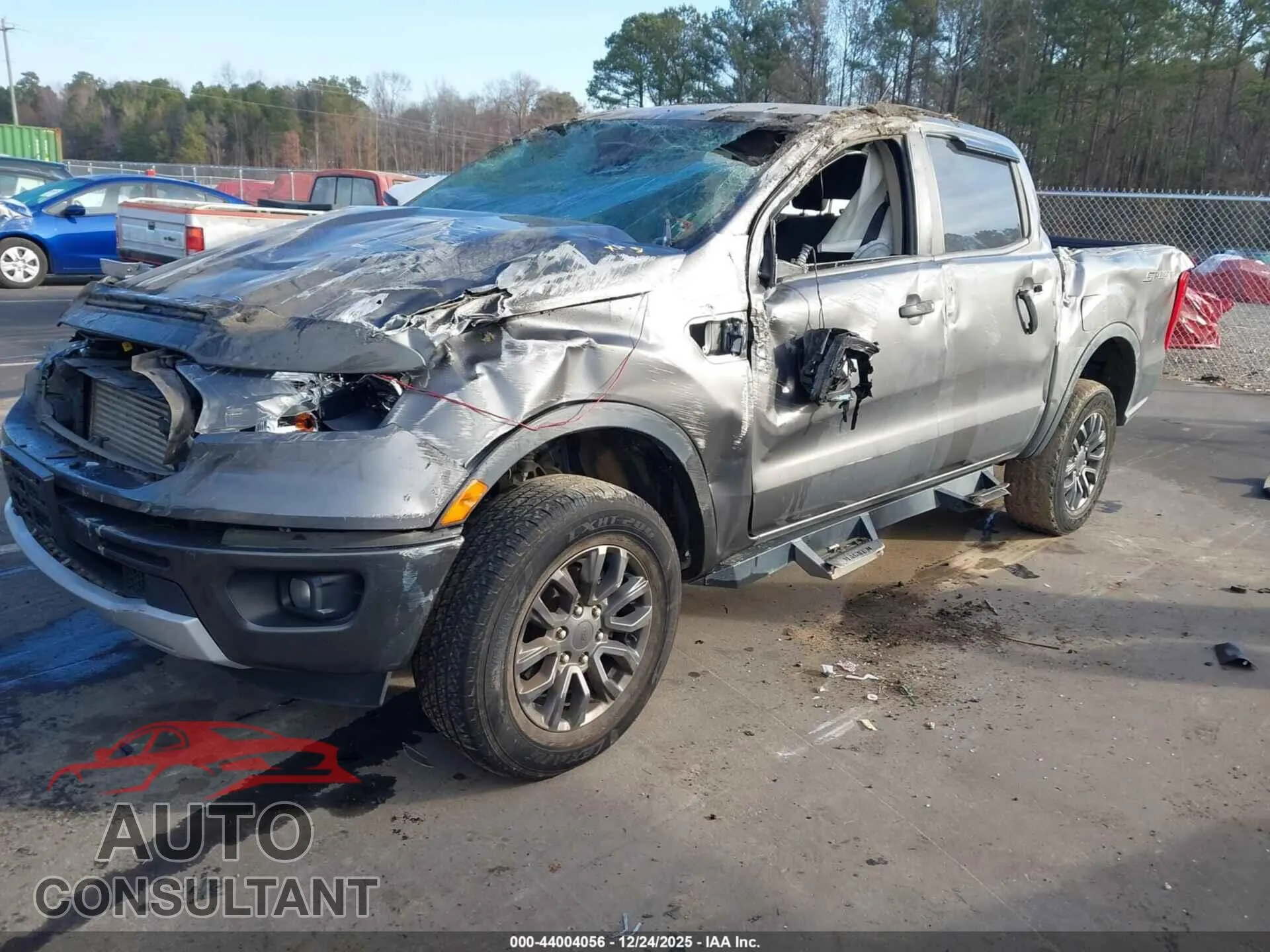 2021 FORD RANGER Damaged VIN 1FTER4EH5MLD29279 – rear exterior