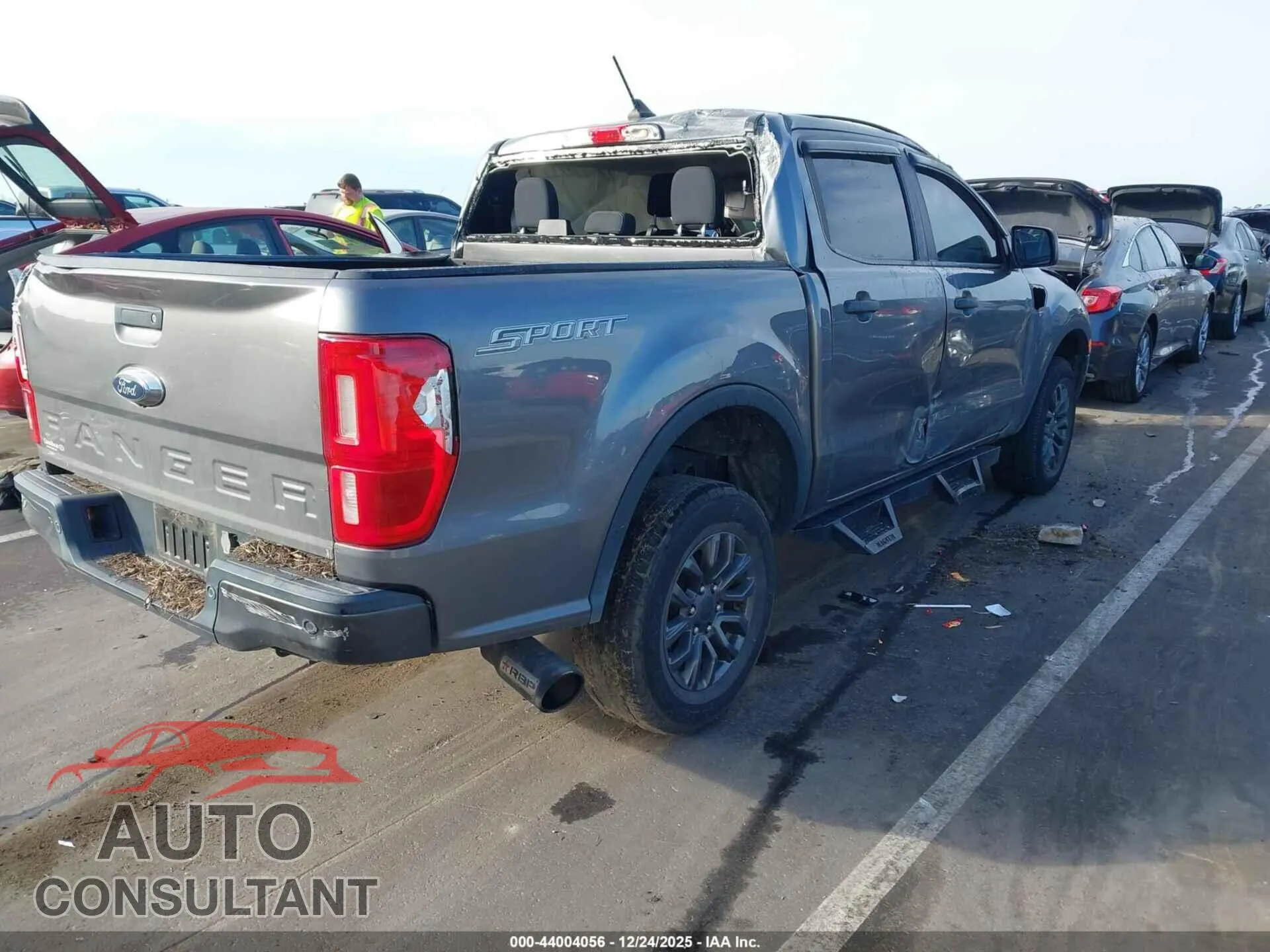 2021 FORD RANGER Damaged VIN 1FTER4EH5MLD29279 – dashboard
