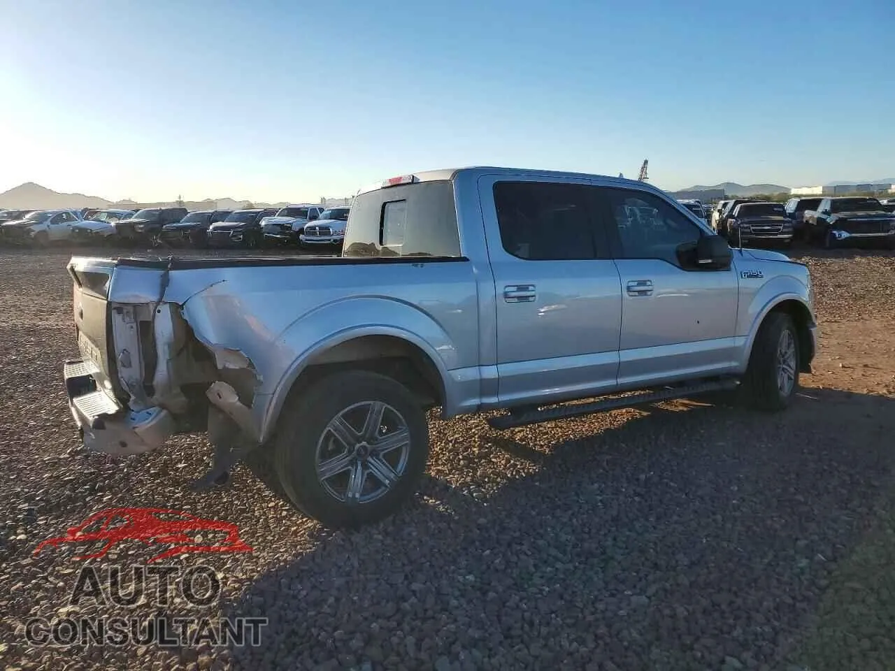 2018 FORD F-150 Damaged VIN 1FTEW1CG8JKC84230 – side profile