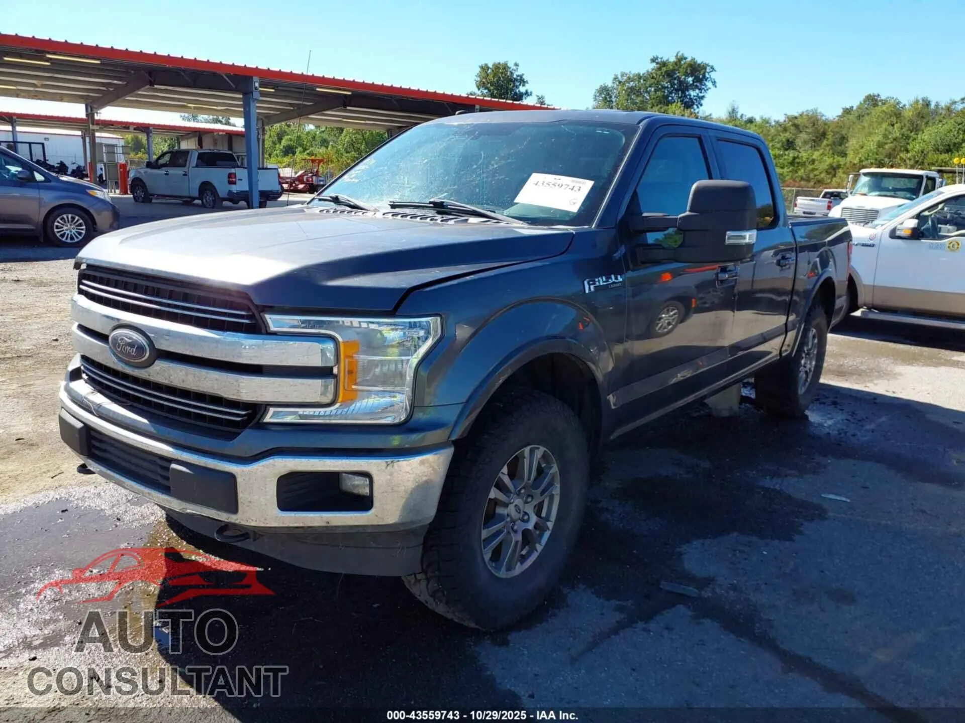 2018 FORD F-150 Damaged VIN 1FTEW1E52JFB30388 – rear exterior
