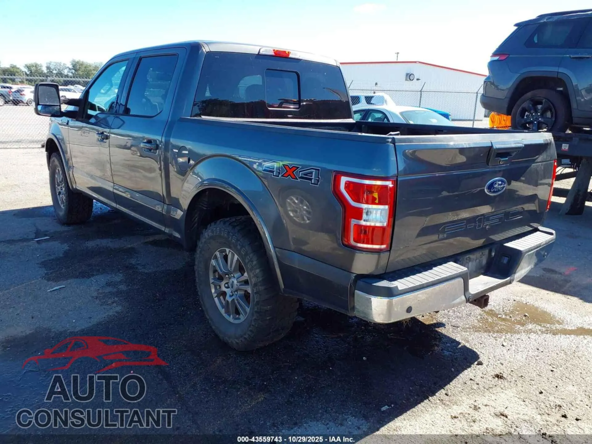 2018 FORD F-150 Damaged VIN 1FTEW1E52JFB30388 – side profile