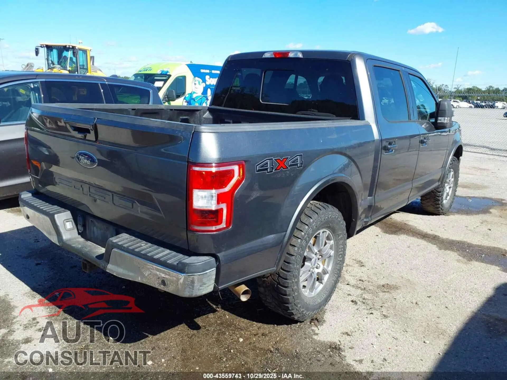2018 FORD F-150 Damaged VIN 1FTEW1E52JFB30388 – dashboard