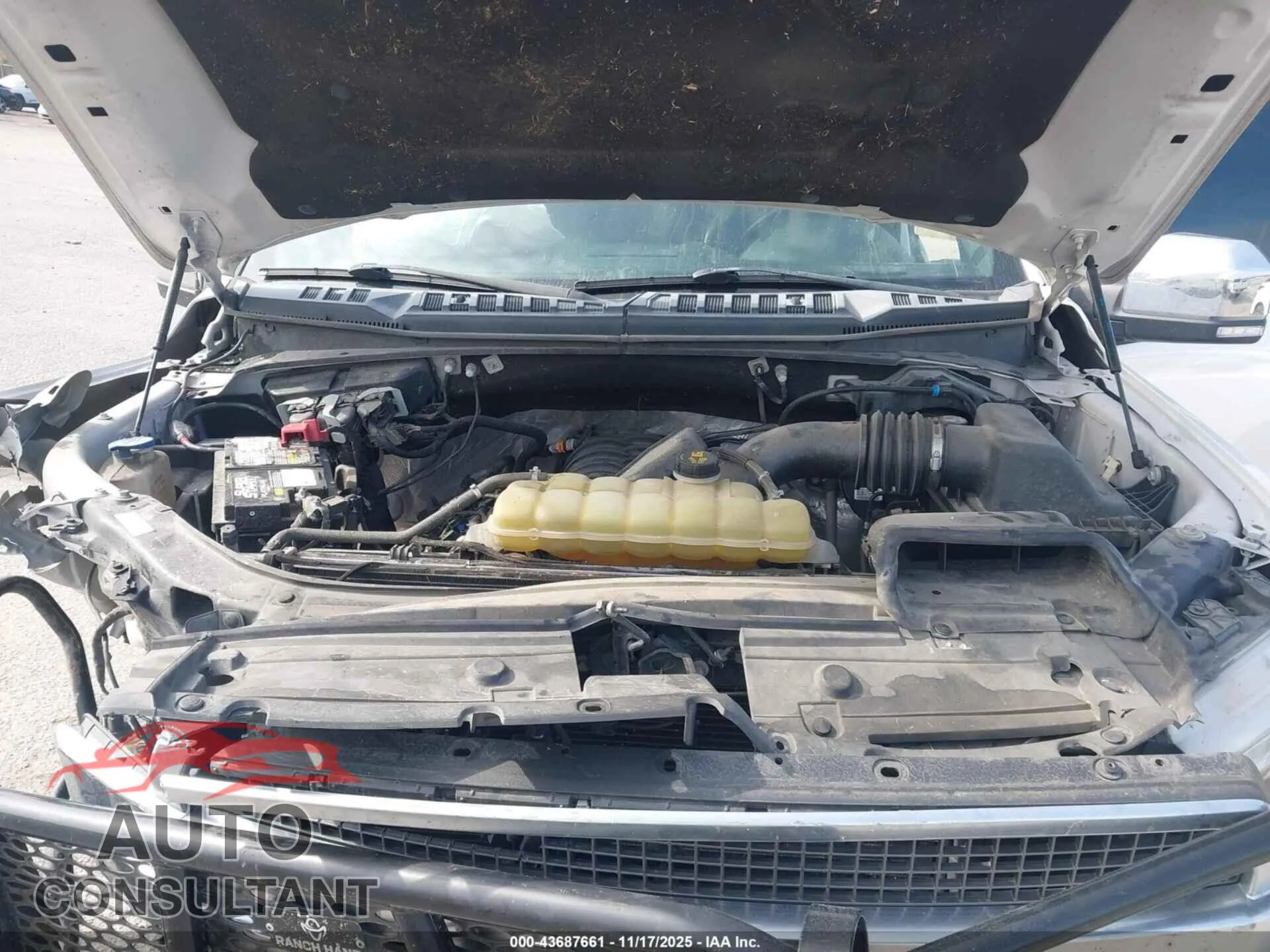 2019 FORD F-150 Damaged VIN 1FTEW1E55KFC60506 – odometer reading