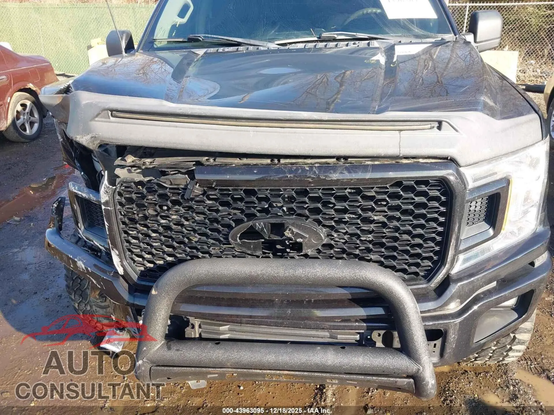 2019 FORD F-150 Damaged VIN 1FTEW1E56KFA08943 – odometer reading