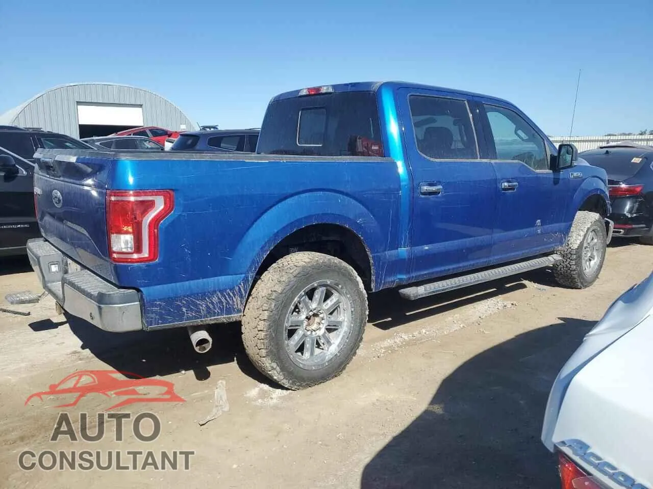 2017 FORD F-150 Damaged VIN 1FTEW1EF5HKC98018 – side profile