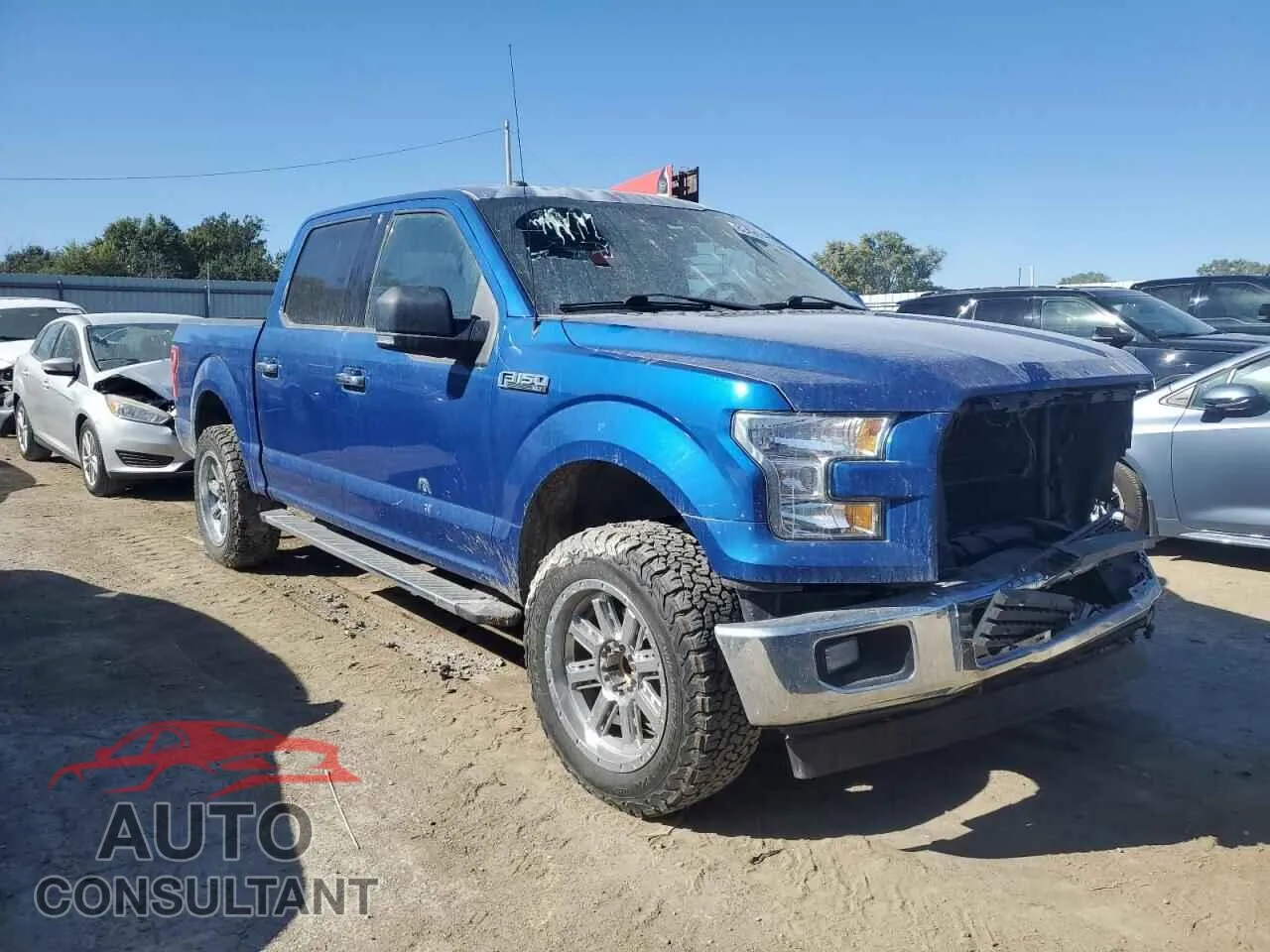 2017 FORD F-150 Damaged VIN 1FTEW1EF5HKC98018 – dashboard