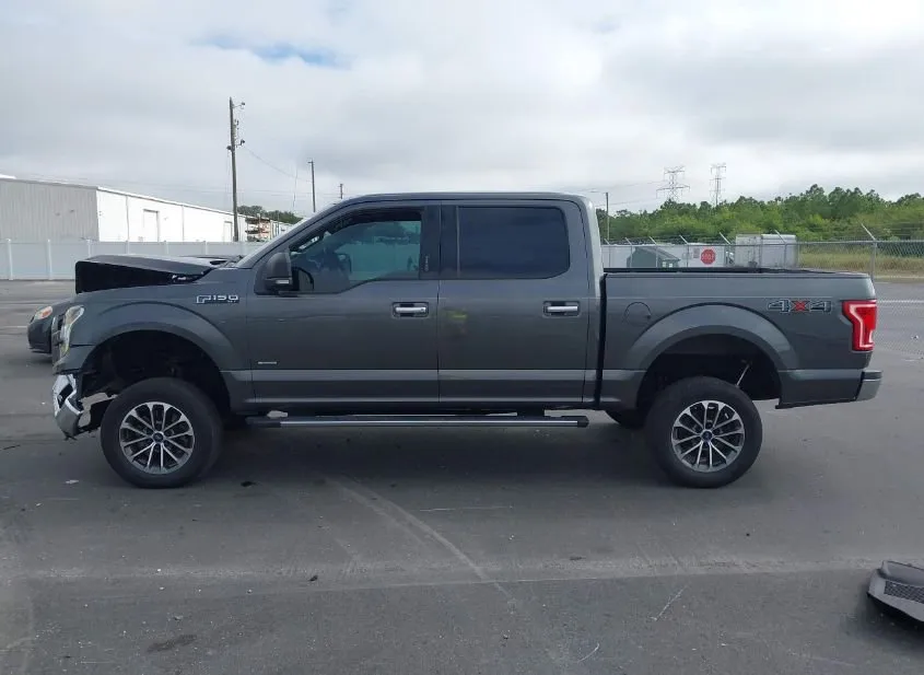 2017 FORD F-150 Used VIN 1FTEW1EP1HFA82796 – dashboard