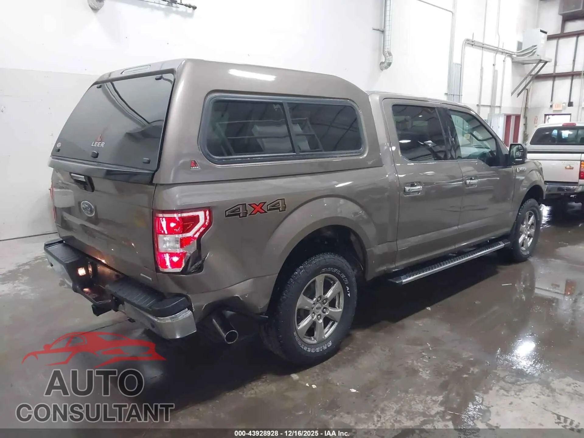 2018 FORD F-150 Damaged VIN 1FTEW1EP2JKF78011 – dashboard