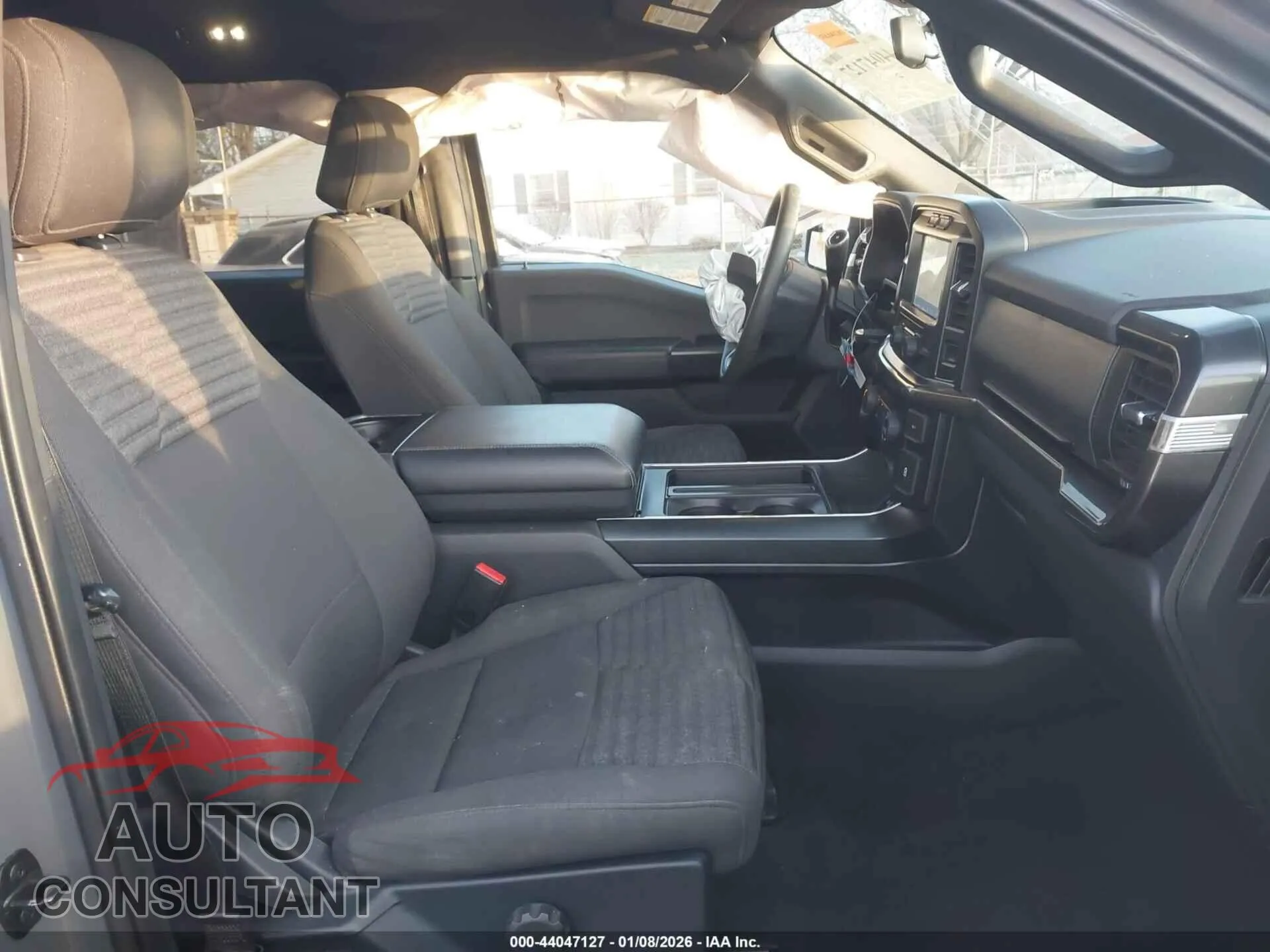 2021 FORD F-150 Damaged VIN 1FTEW1EP5MKD31411 – interior seats