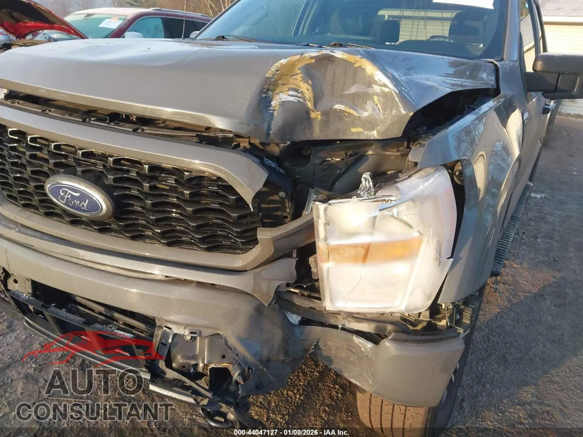 2021 FORD F-150 Damaged VIN 1FTEW1EP5MKD31411 – engine bay