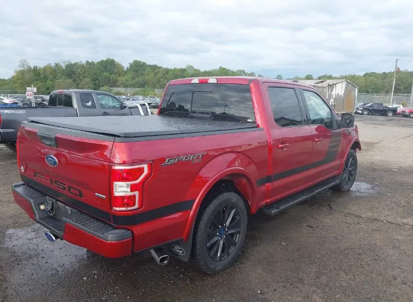 2019 FORD F-150 Used VIN 1FTEW1EP6KFA08913 – trunk area
