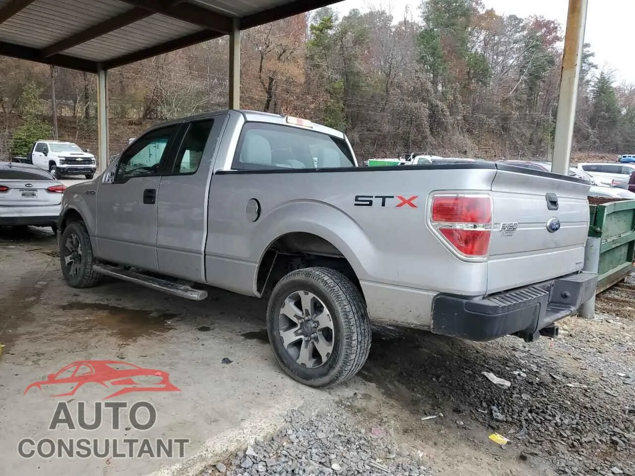2013 FORD F-150 Damaged VIN 1FTEX1CM0DFB72439 – rear exterior