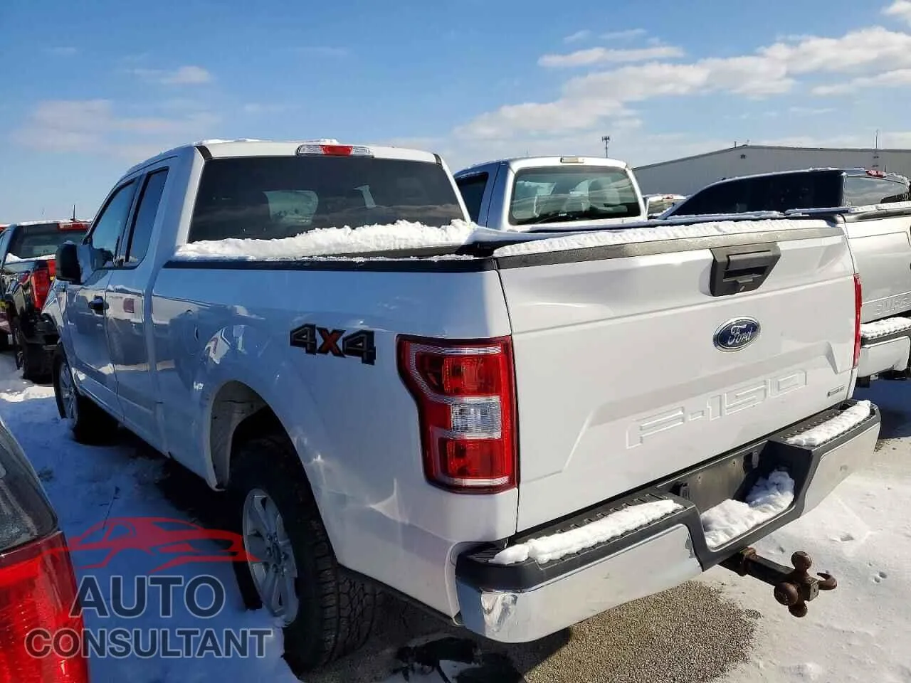 2018 FORD F-150 Damaged VIN 1FTEX1EP1JKD78976 – rear exterior