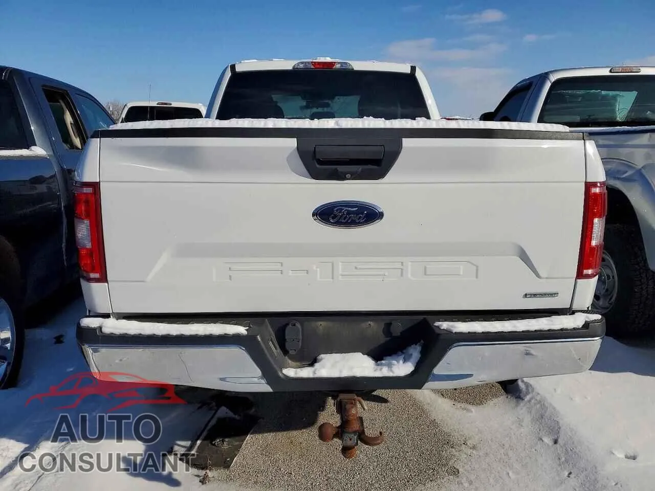 2018 FORD F-150 Damaged VIN 1FTEX1EP1JKD78976 – engine bay