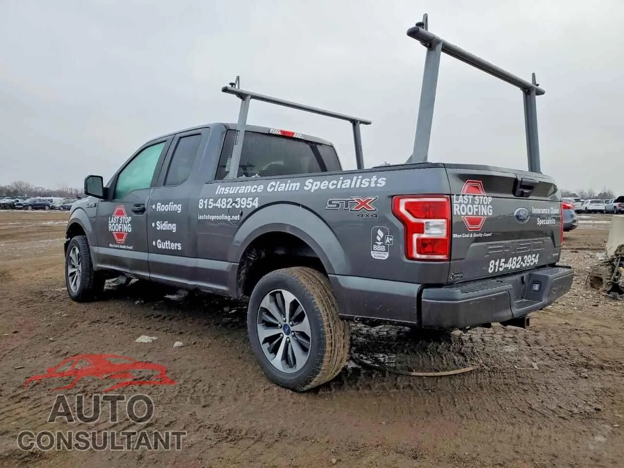 2020 FORD F-150 Damaged VIN 1FTEX1EP7LFB43879 – rear exterior