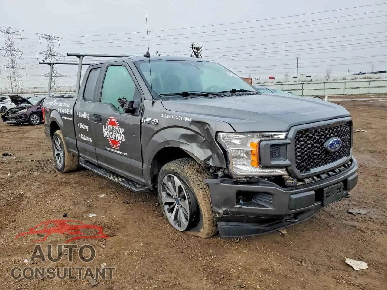 2020 FORD F-150 Damaged VIN 1FTEX1EP7LFB43879 – dashboard