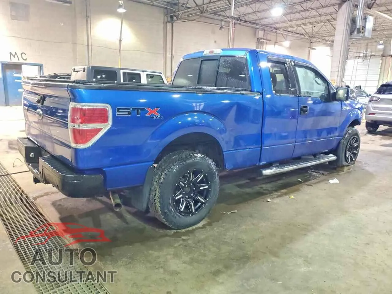 2010 FORD F-150 Damaged VIN 1FTEX1EW9AFD63450 – side profile