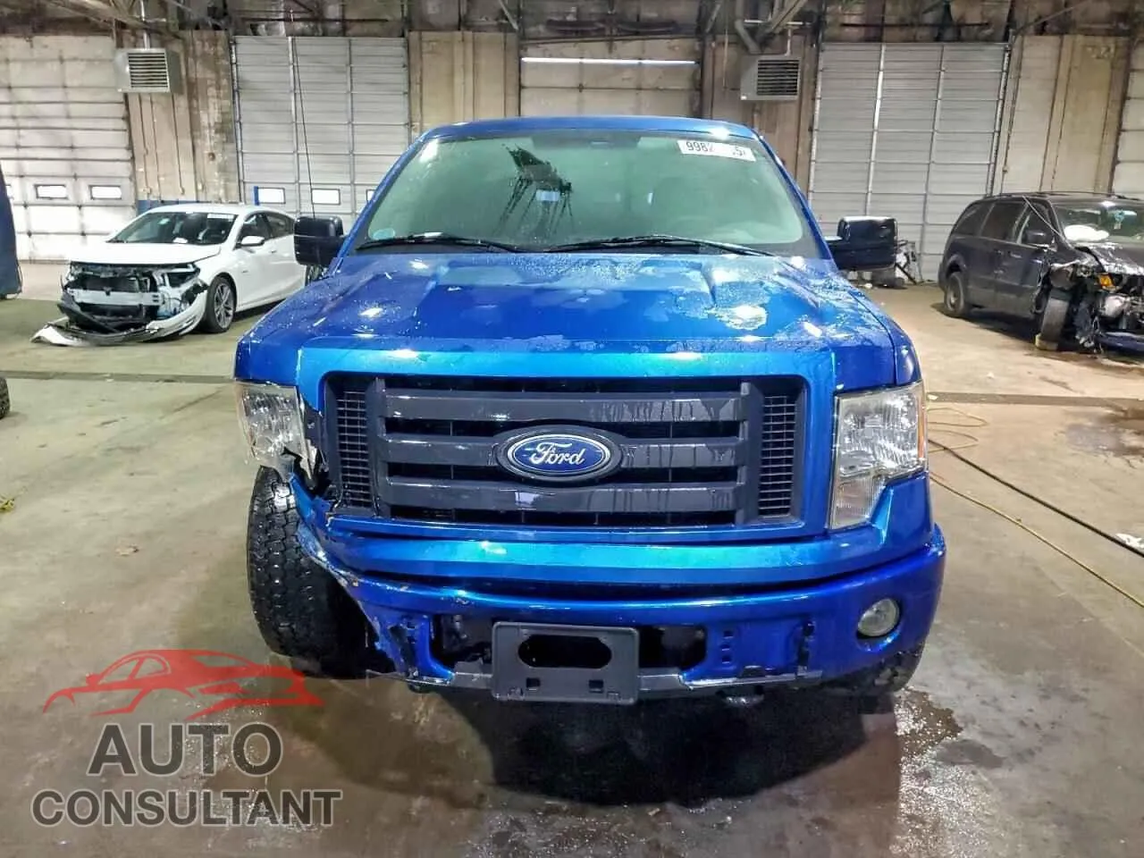 2010 FORD F-150 Damaged VIN 1FTEX1EW9AFD63450 – interior seats
