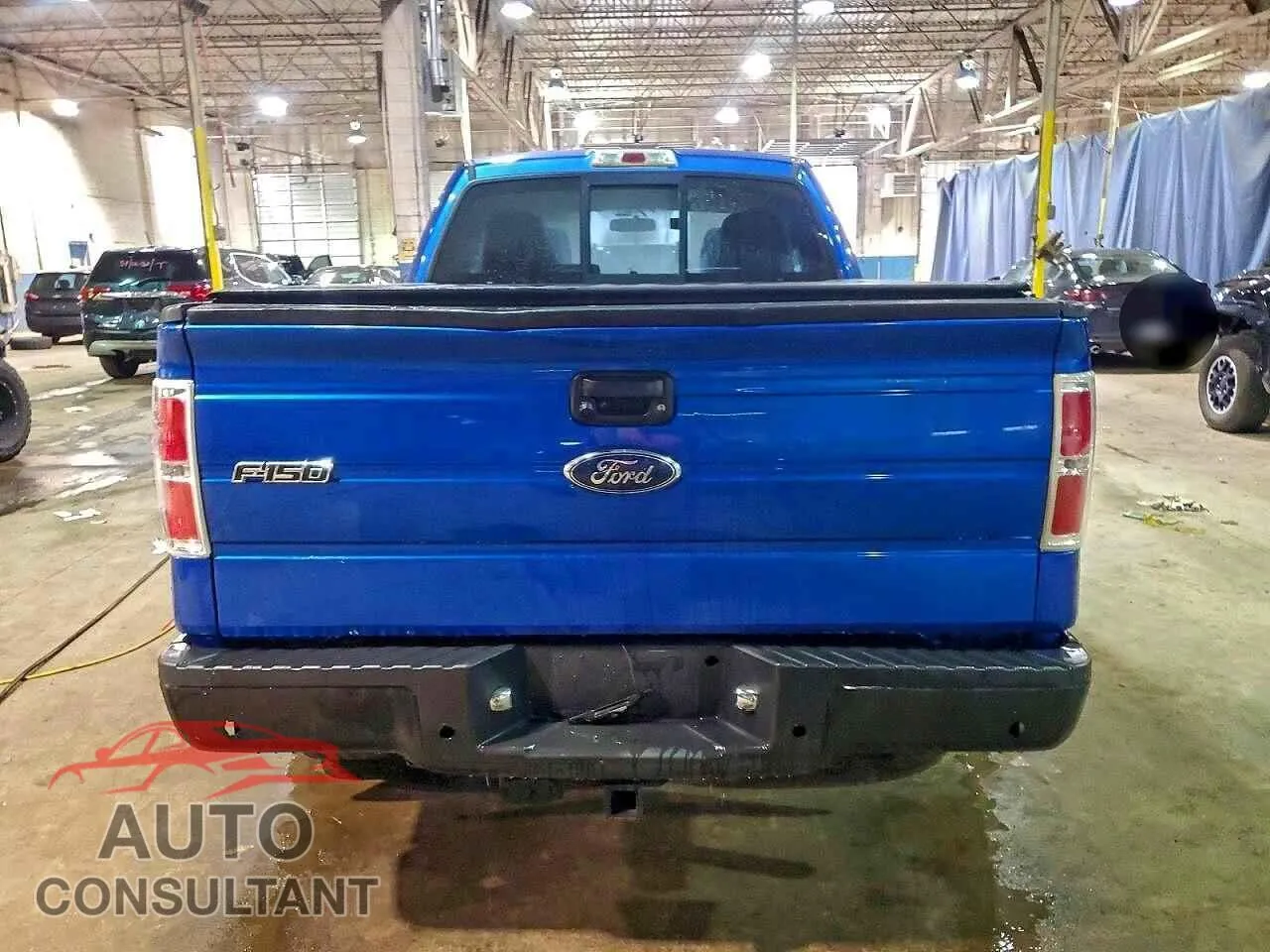 2010 FORD F-150 Damaged VIN 1FTEX1EW9AFD63450 – engine bay