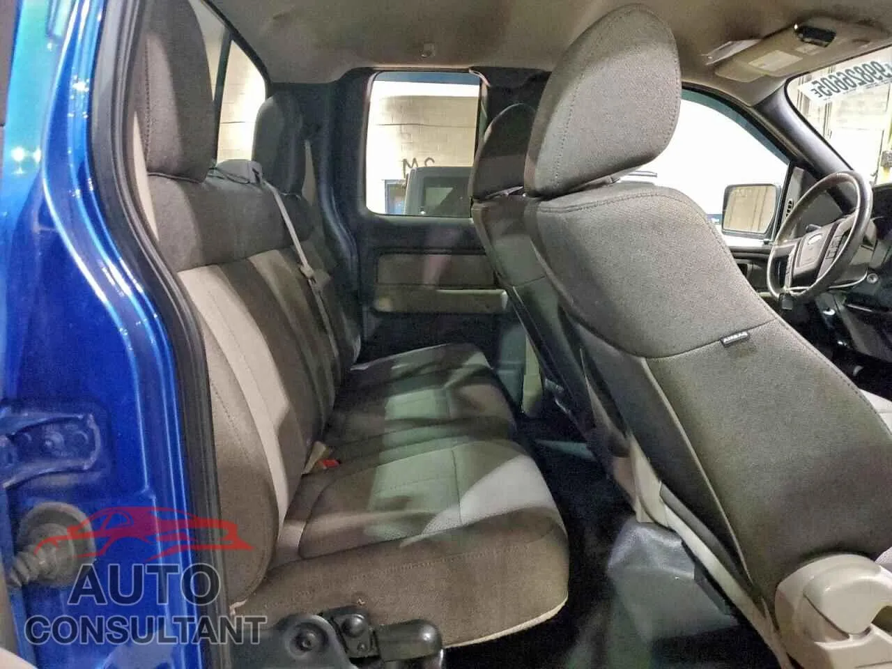 2010 FORD F-150 Damaged VIN 1FTEX1EW9AFD63450 – odometer reading