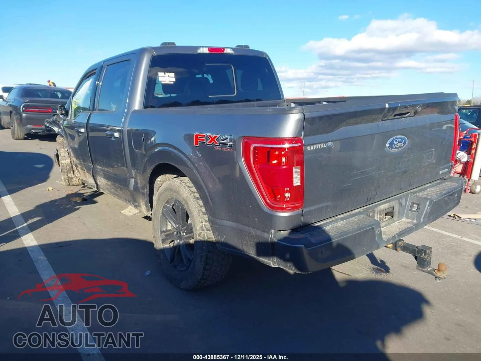 2022 FORD F-150 Damaged VIN 1FTFW1E82NFC37316 – side profile
