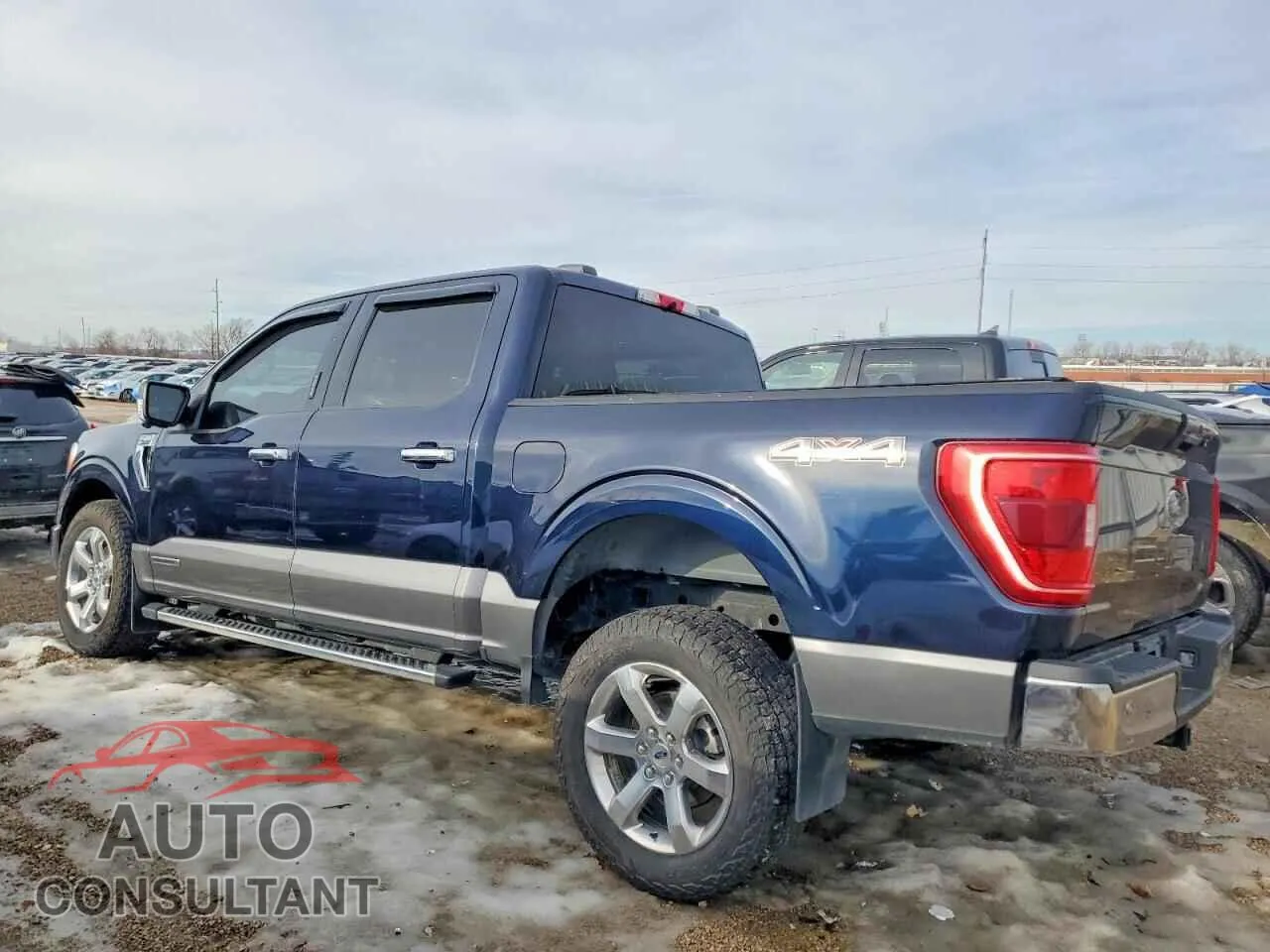 2022 FORD F-150 Damaged VIN 1FTFW1EDXNFA07312 – rear exterior