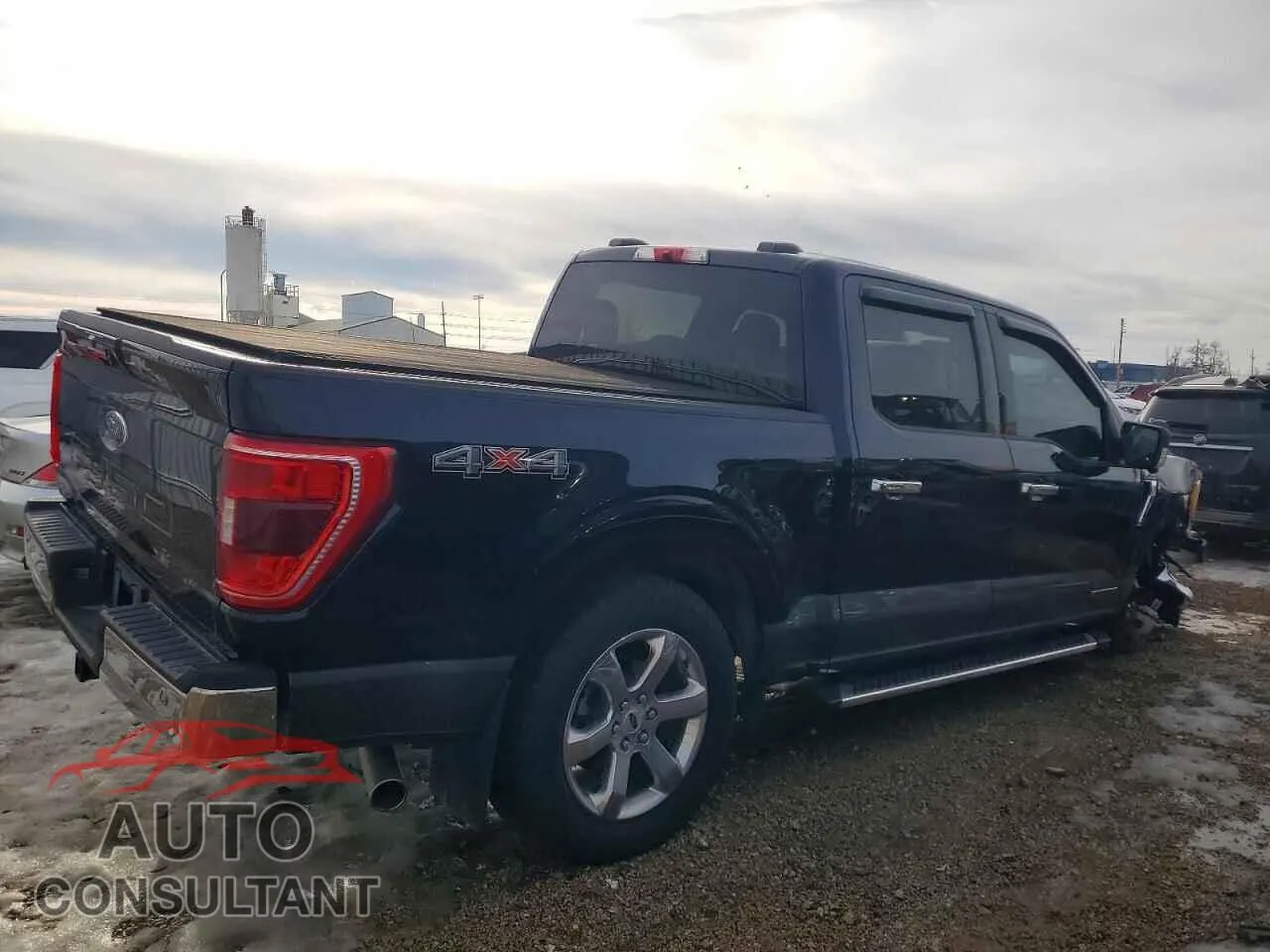 2022 FORD F-150 Damaged VIN 1FTFW1EDXNFA07312 – side profile