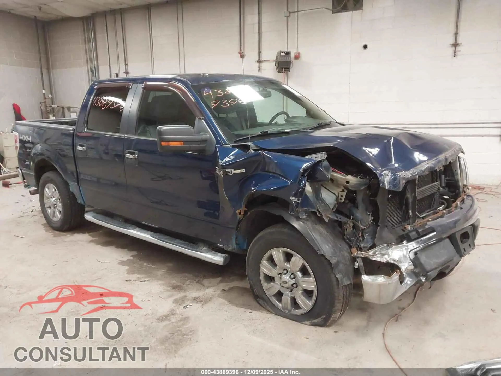 2012 FORD F-150 VIN 1FTFW1EF1CFA33313