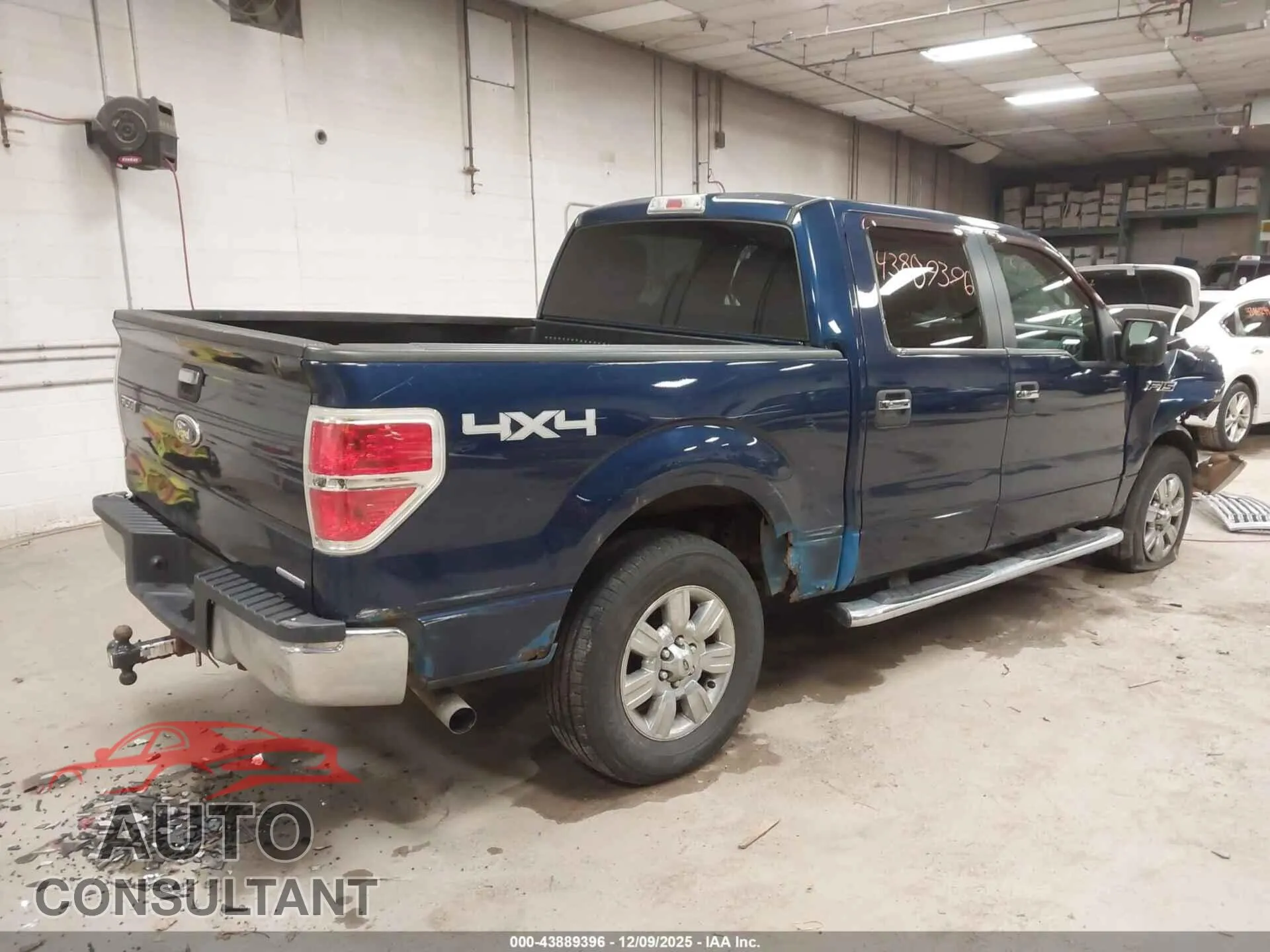 2012 FORD F-150 Damaged VIN 1FTFW1EF1CFA33313 – dashboard