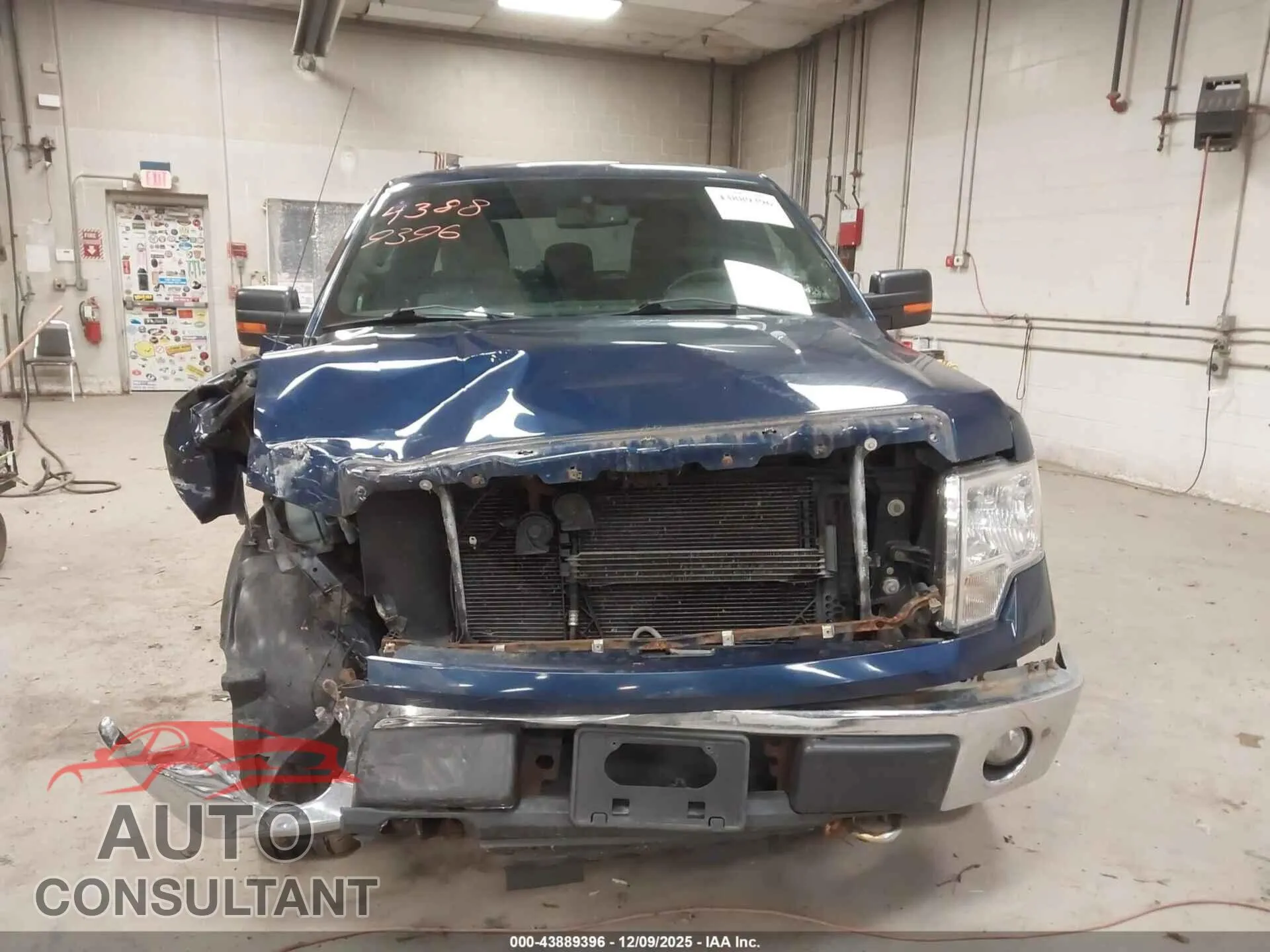 2012 FORD F-150 Damaged VIN 1FTFW1EF1CFA33313 – engine bay
