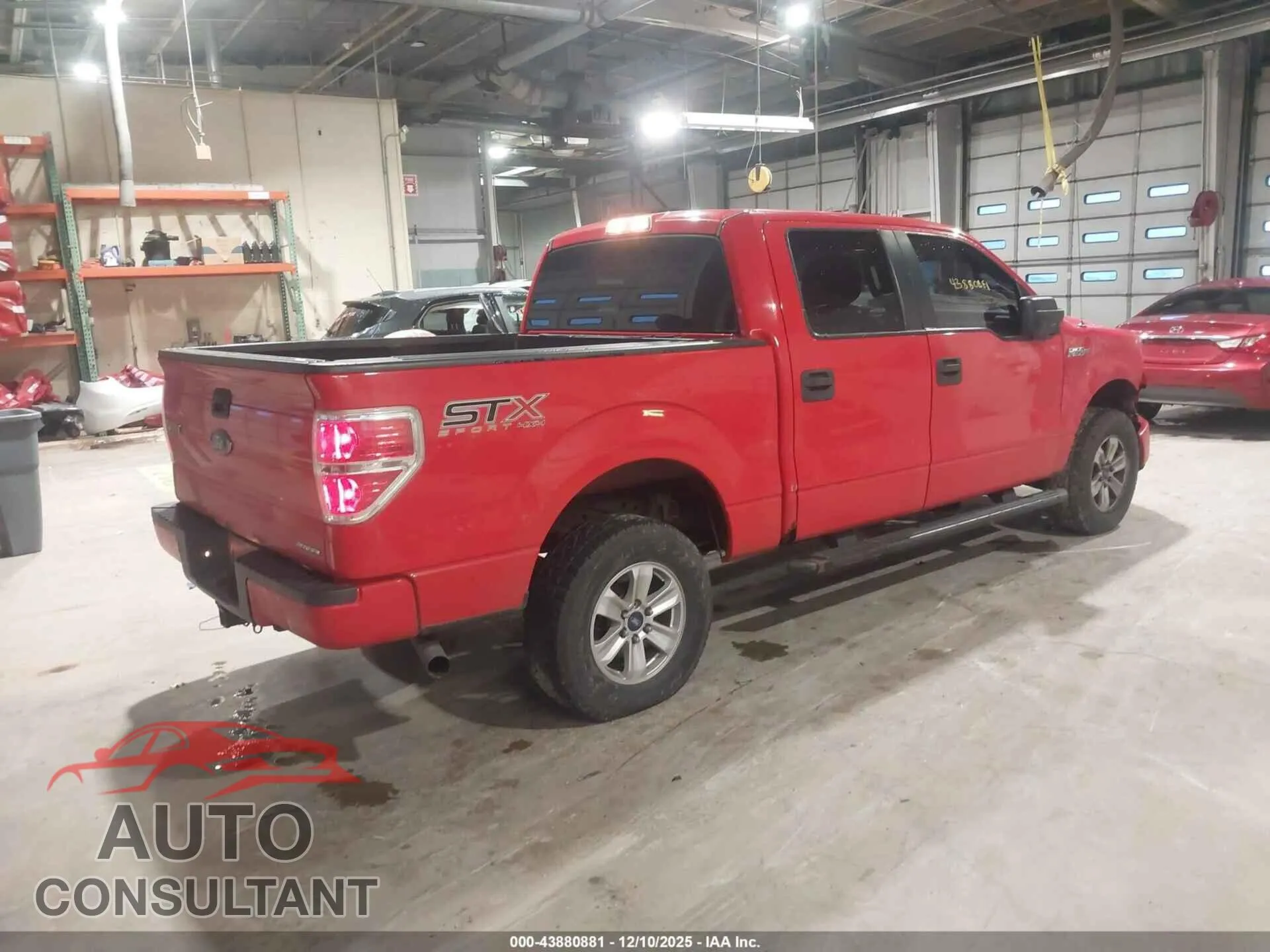 2014 FORD F-150 Damaged VIN 1FTFW1EF5EFB07836 – dashboard