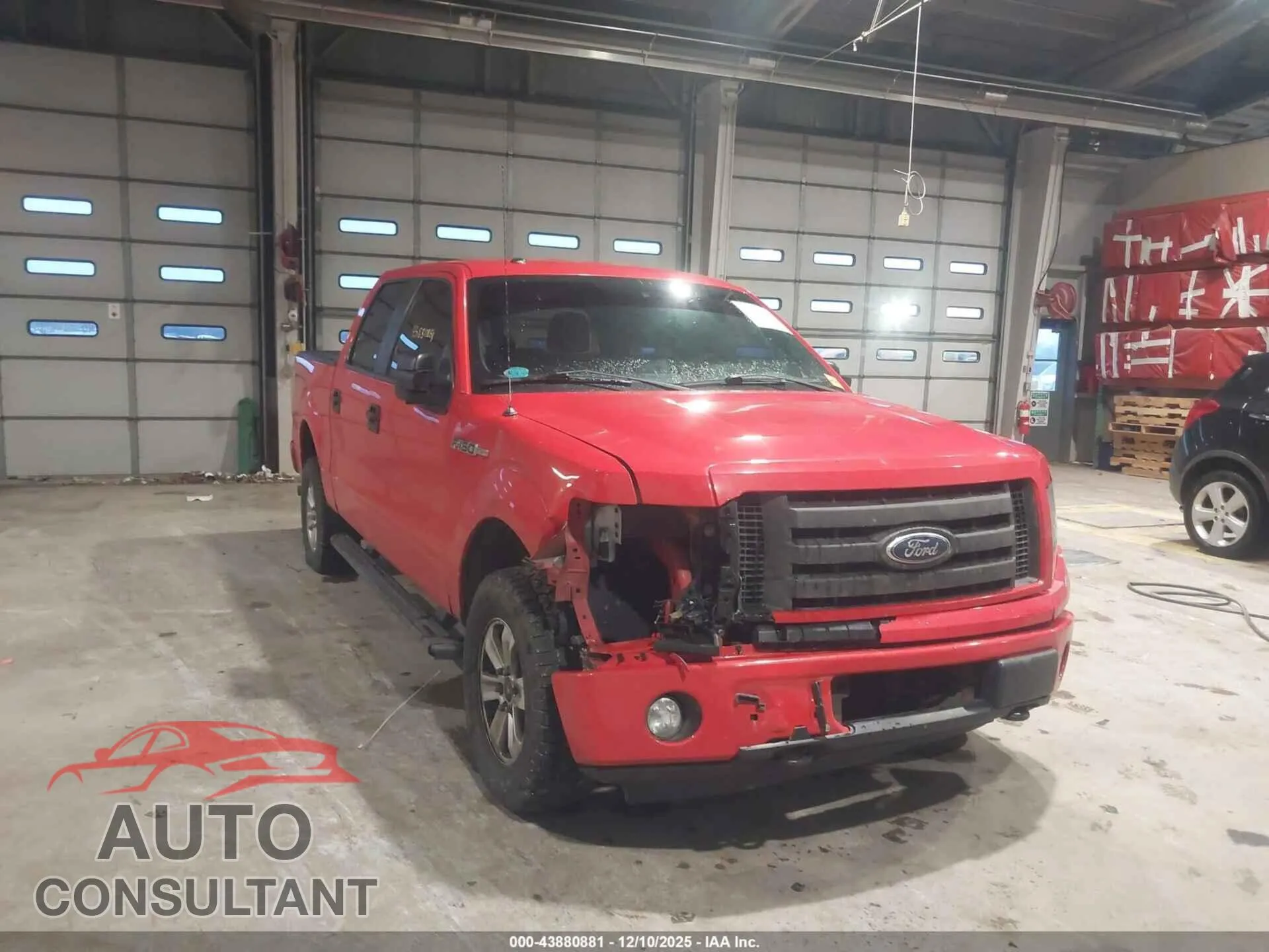 2014 FORD F-150 Damaged VIN 1FTFW1EF5EFB07836 – engine bay