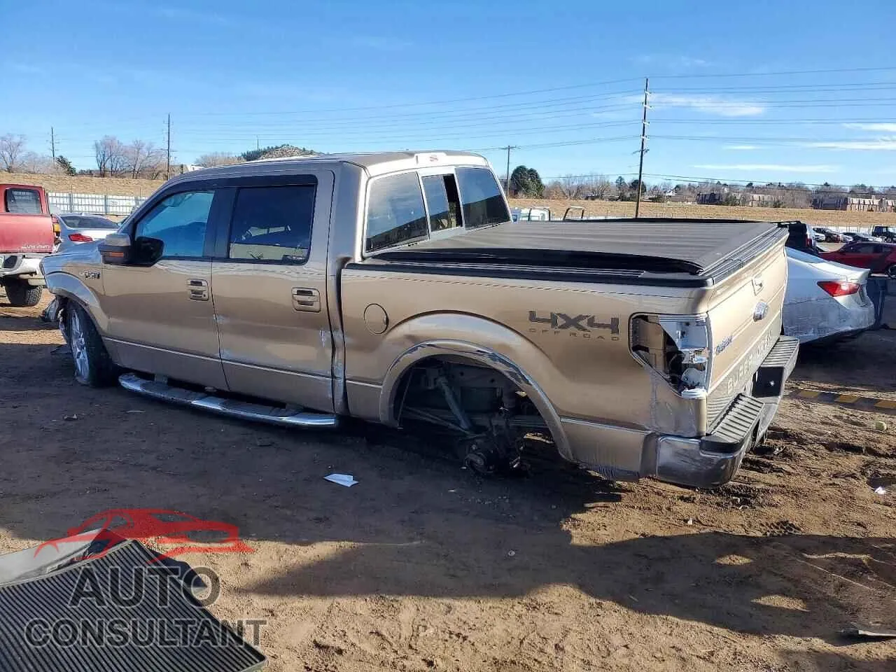 2011 FORD F-150 Damaged VIN 1FTFW1EF9BKD03992 – rear exterior