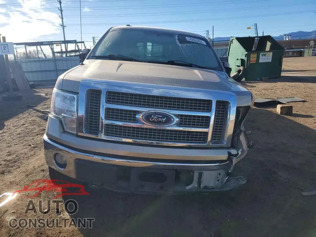 2011 FORD F-150 Damaged VIN 1FTFW1EF9BKD03992 – interior seats