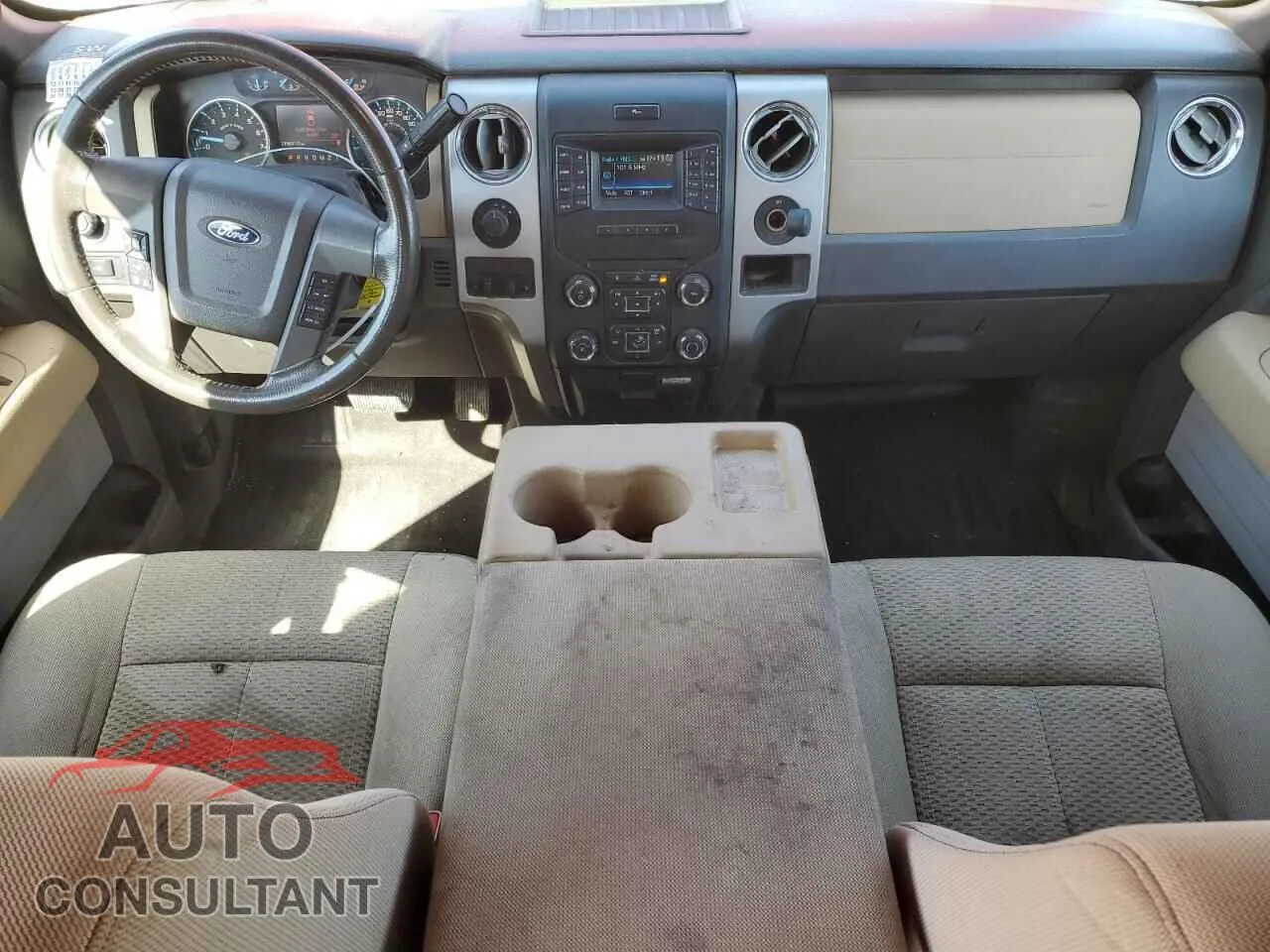 2013 FORD F-150 Damaged VIN 1FTFW1ET6DKE75664 – undercarriage