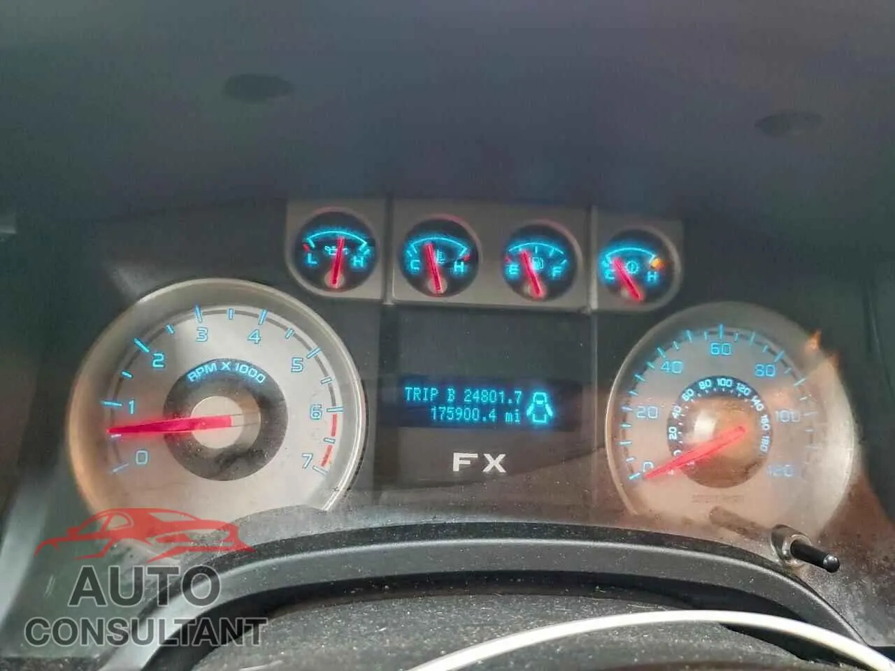 2010 FORD F-150 Damaged VIN 1FTFW1EV3AFC61933 – trunk area