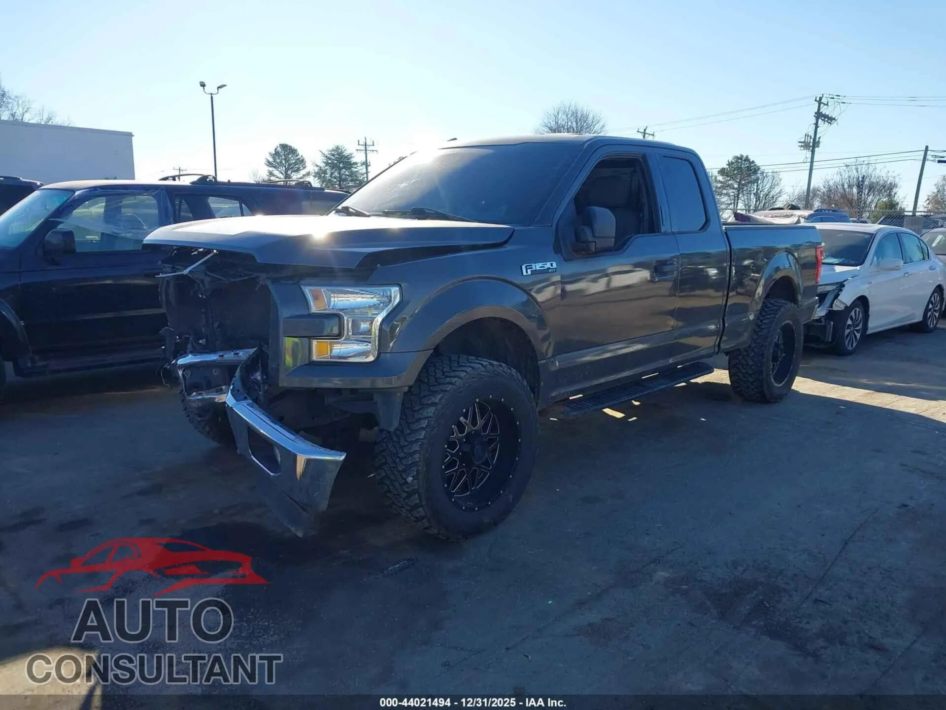2017 FORD F-150 Damaged VIN 1FTFX1EF9HFB12538 – rear exterior