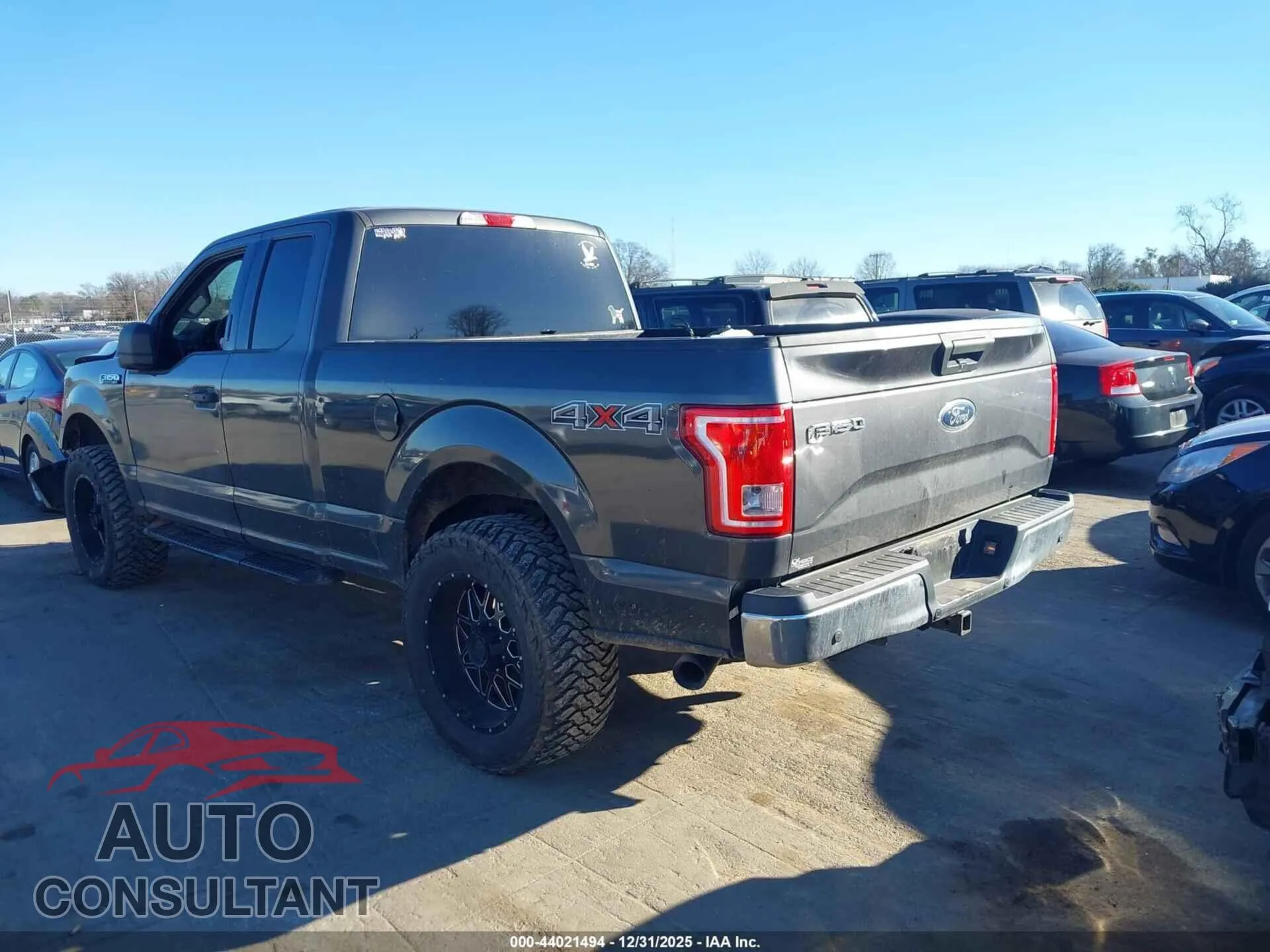 2017 FORD F-150 Damaged VIN 1FTFX1EF9HFB12538 – side profile